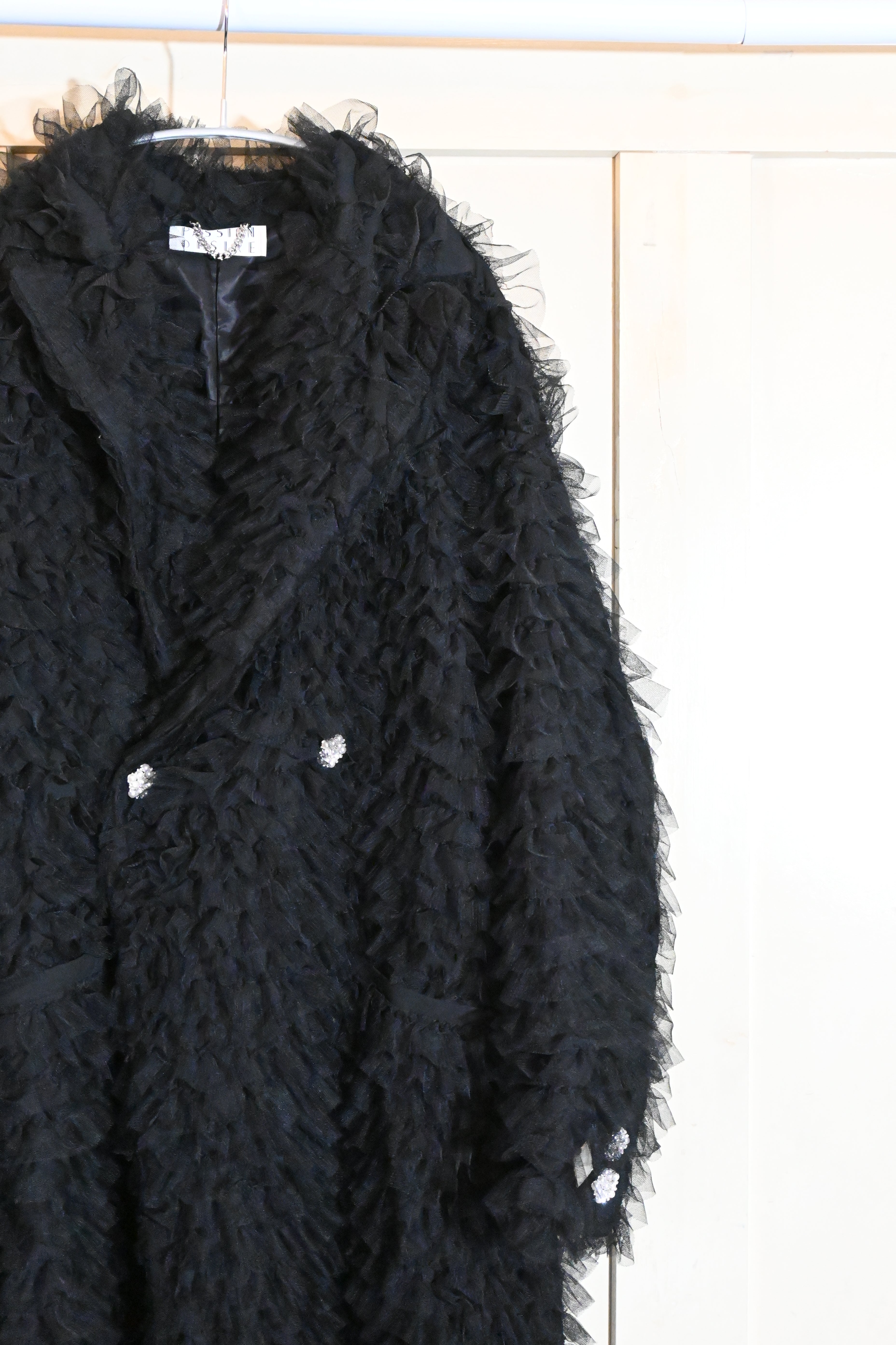 el conductorH Avant-Garde Tulle Coat