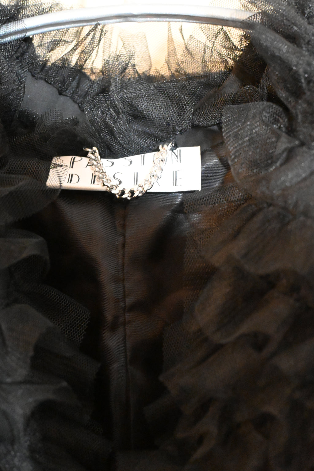 el conductorH Avant-Garde Tulle Coat