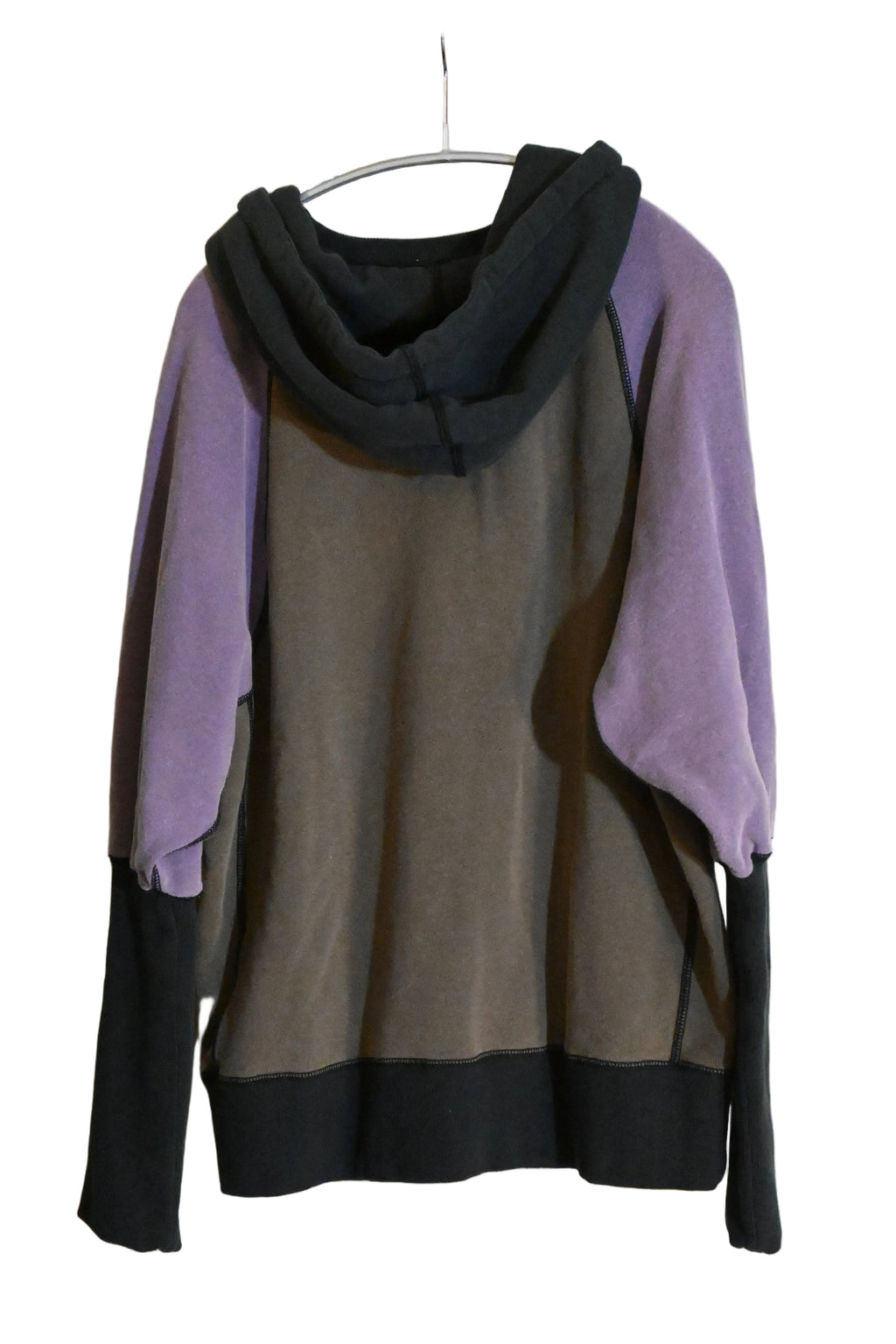 SYUMAN Raglan Hoodie – Purple / Olive (Size 2)