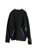 SYUMAN Knit Sweatshirt – Triple Zip Collar (Size F)