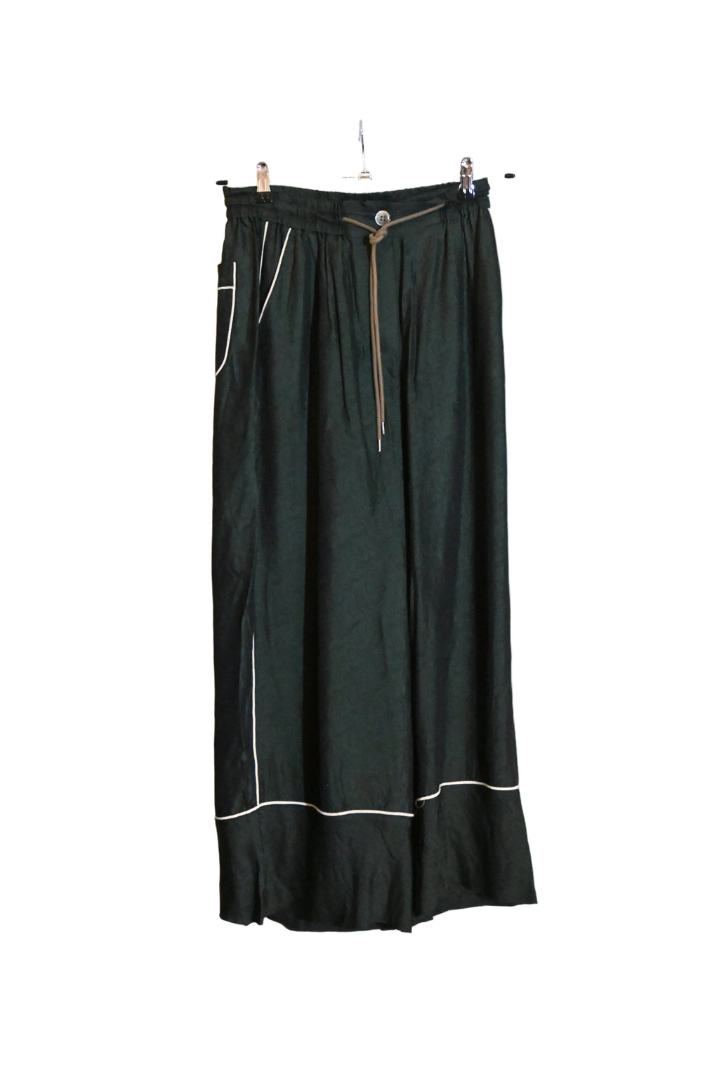 sacai Paisley Wide Pants – Cupro (Size 1)