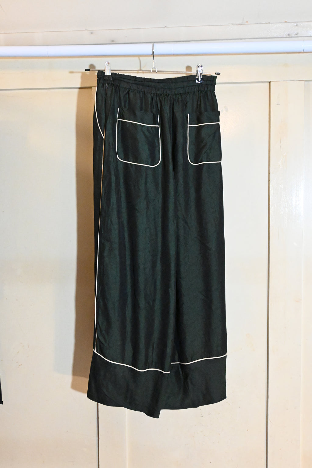 sacai Paisley Wide Pants – Cupro (Size 1)