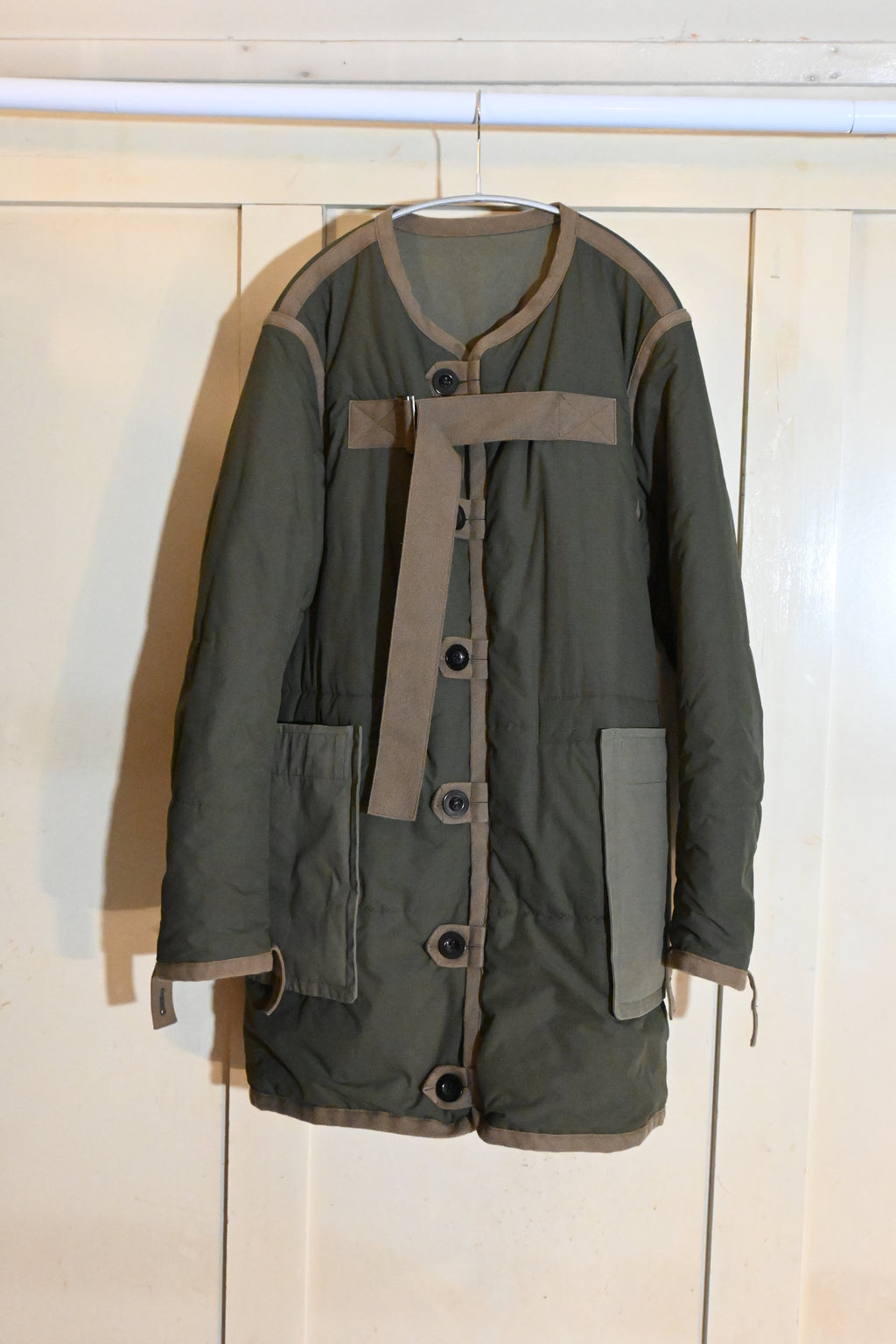 sacai Reversible Down Jacket – Japanese Designer Outerwear (Size 2)