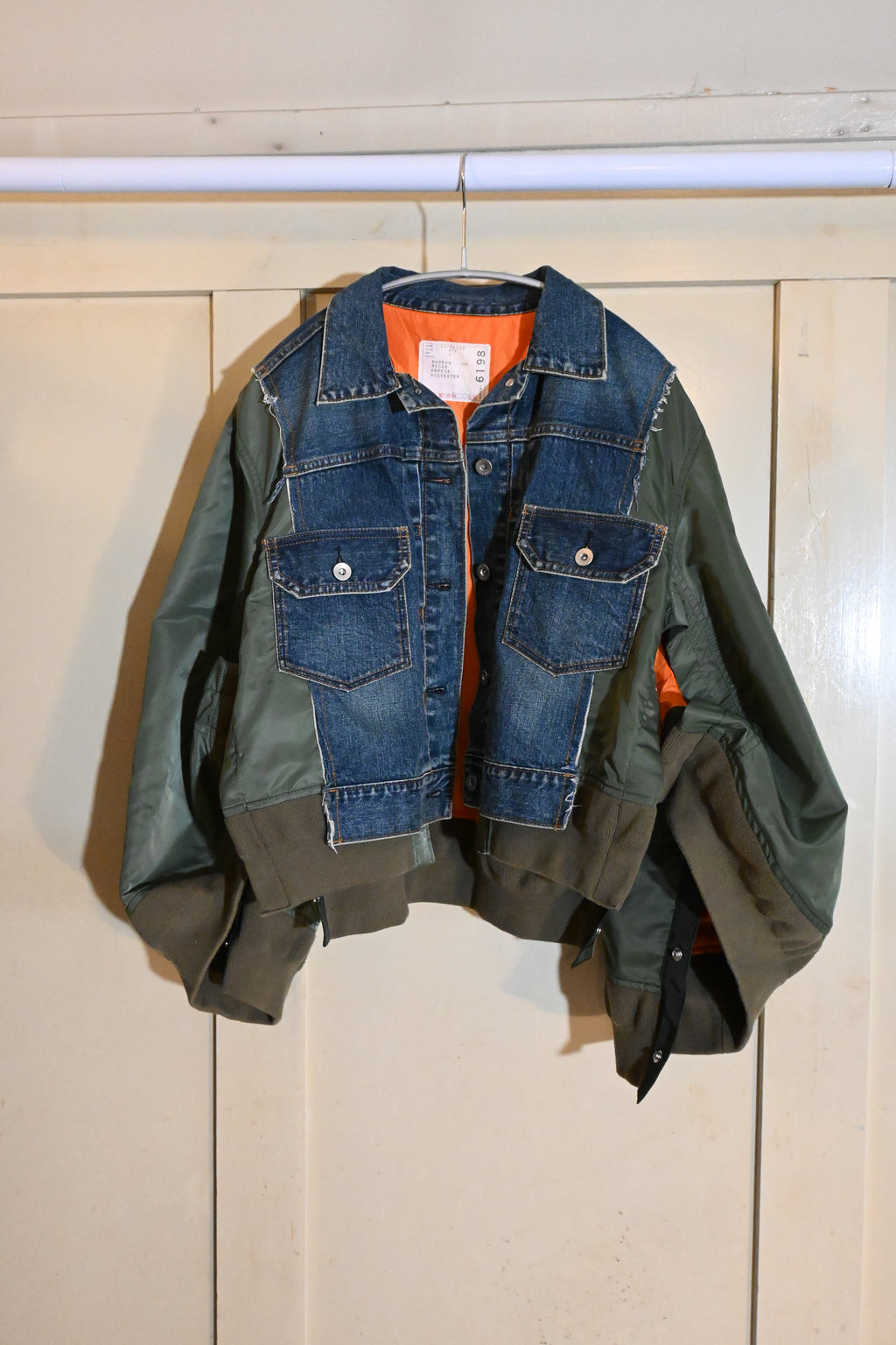 sacai Hybrid Denim Jacket – Docking Design (Size 2)