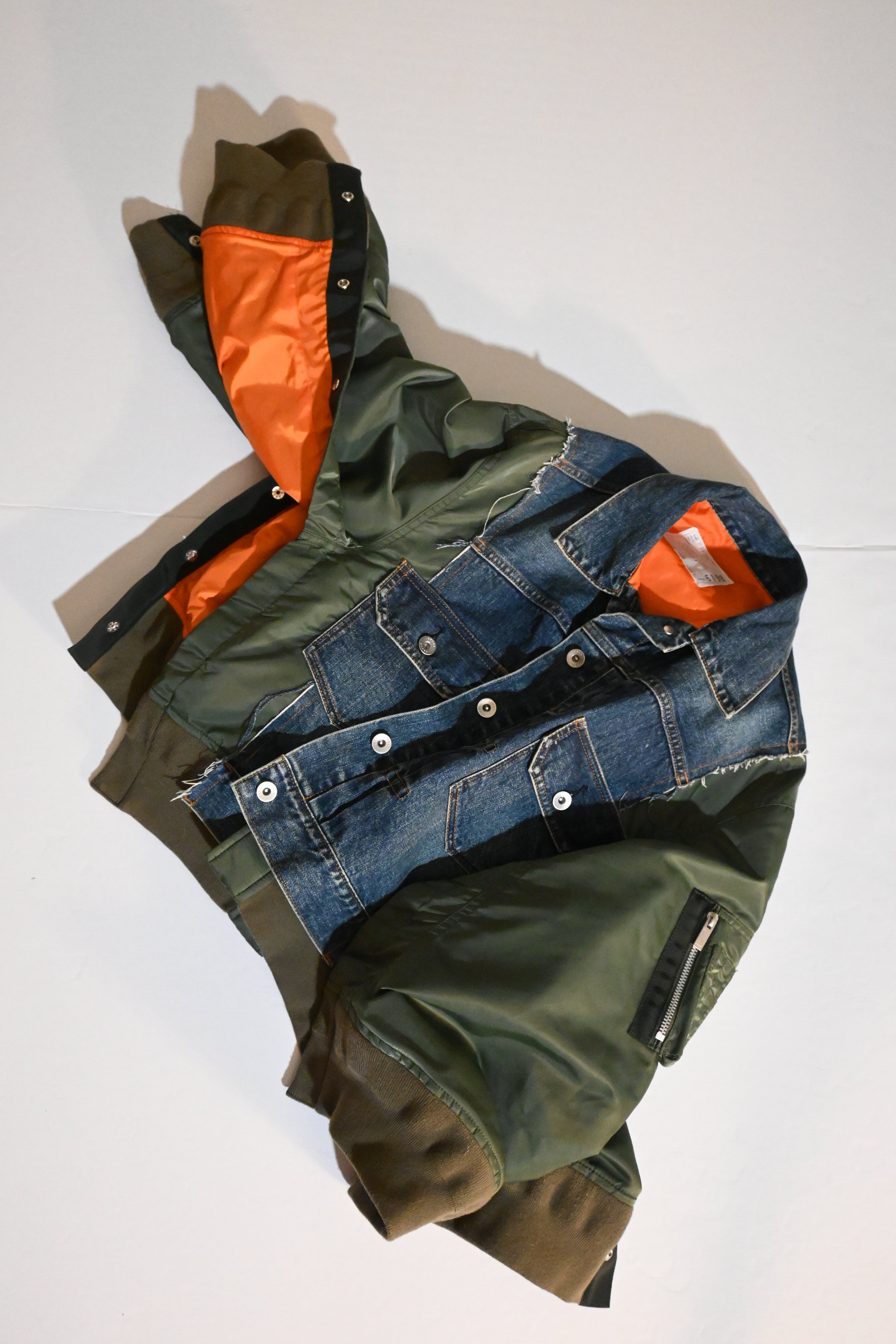sacai Hybrid Denim Jacket – Docking Design (Size 2)