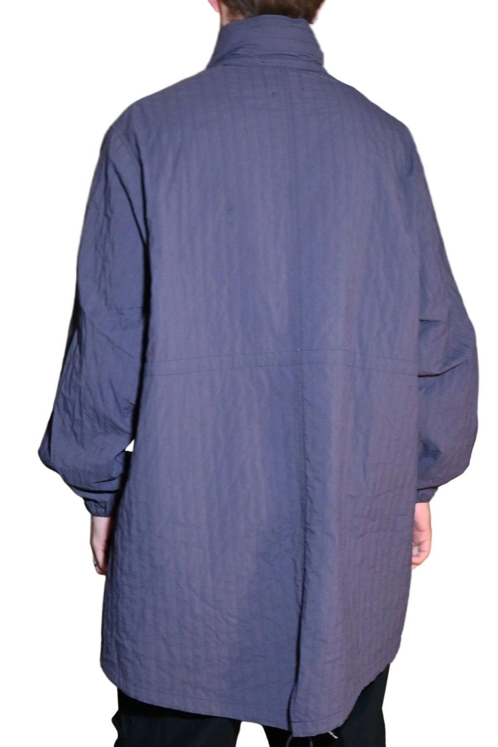 YOKE Purple Coat – Japanese Designer Outerwear (Size 1)
