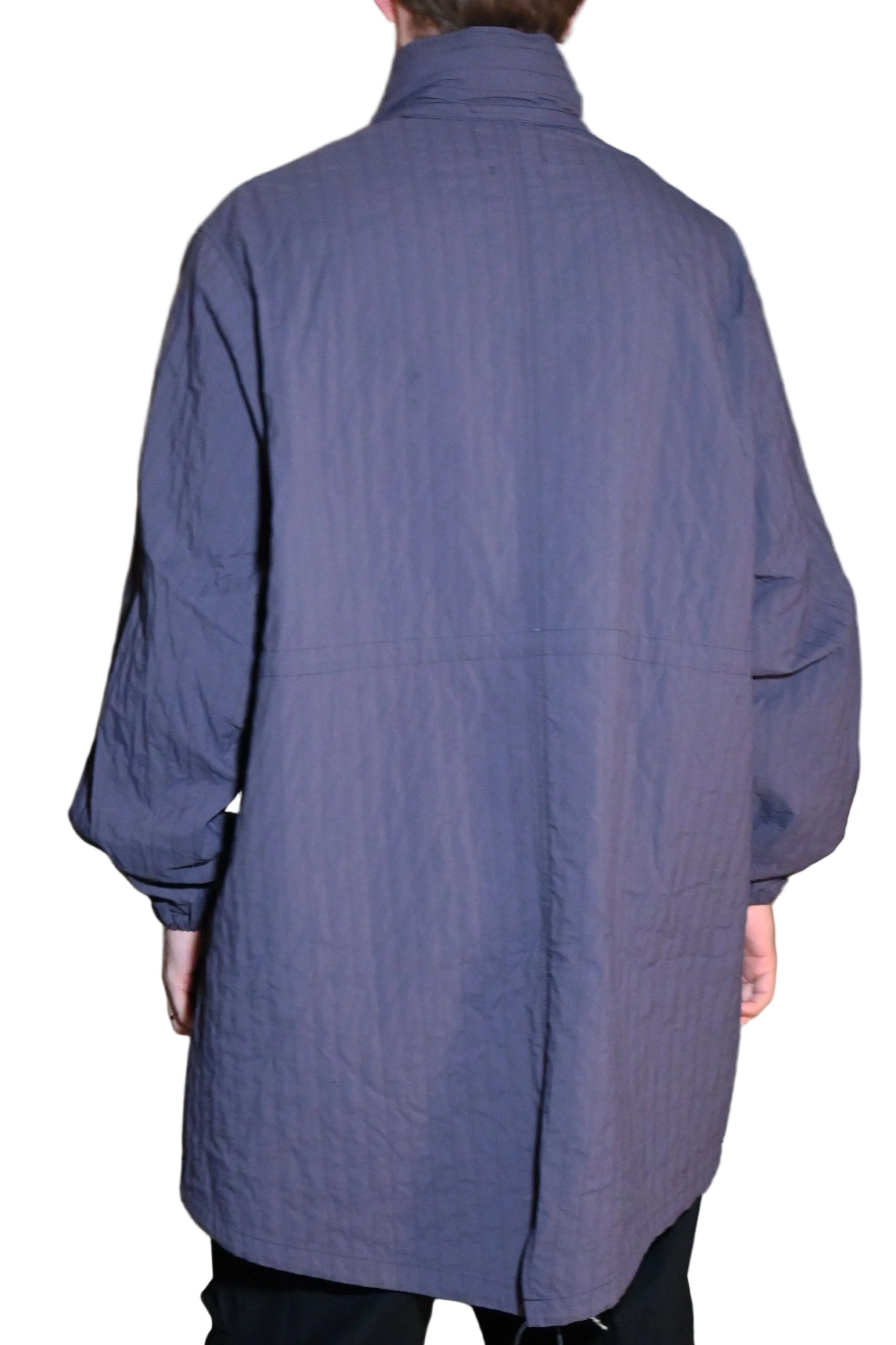 YOKE Purple Coat – Japanese Designer Outerwear (Size 1)