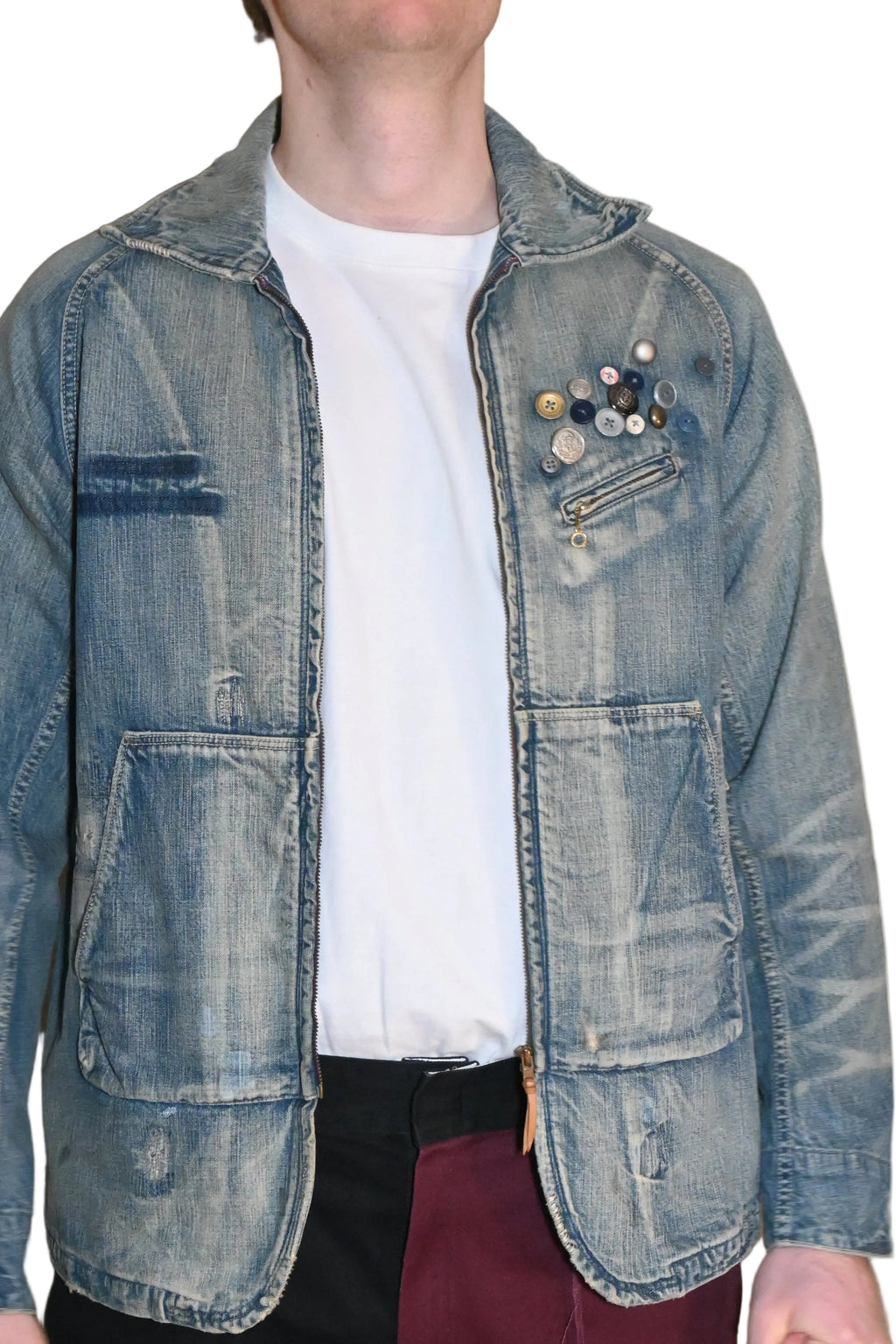 KAPITAL Denim Jacket – Made in Japan (Size 1)
