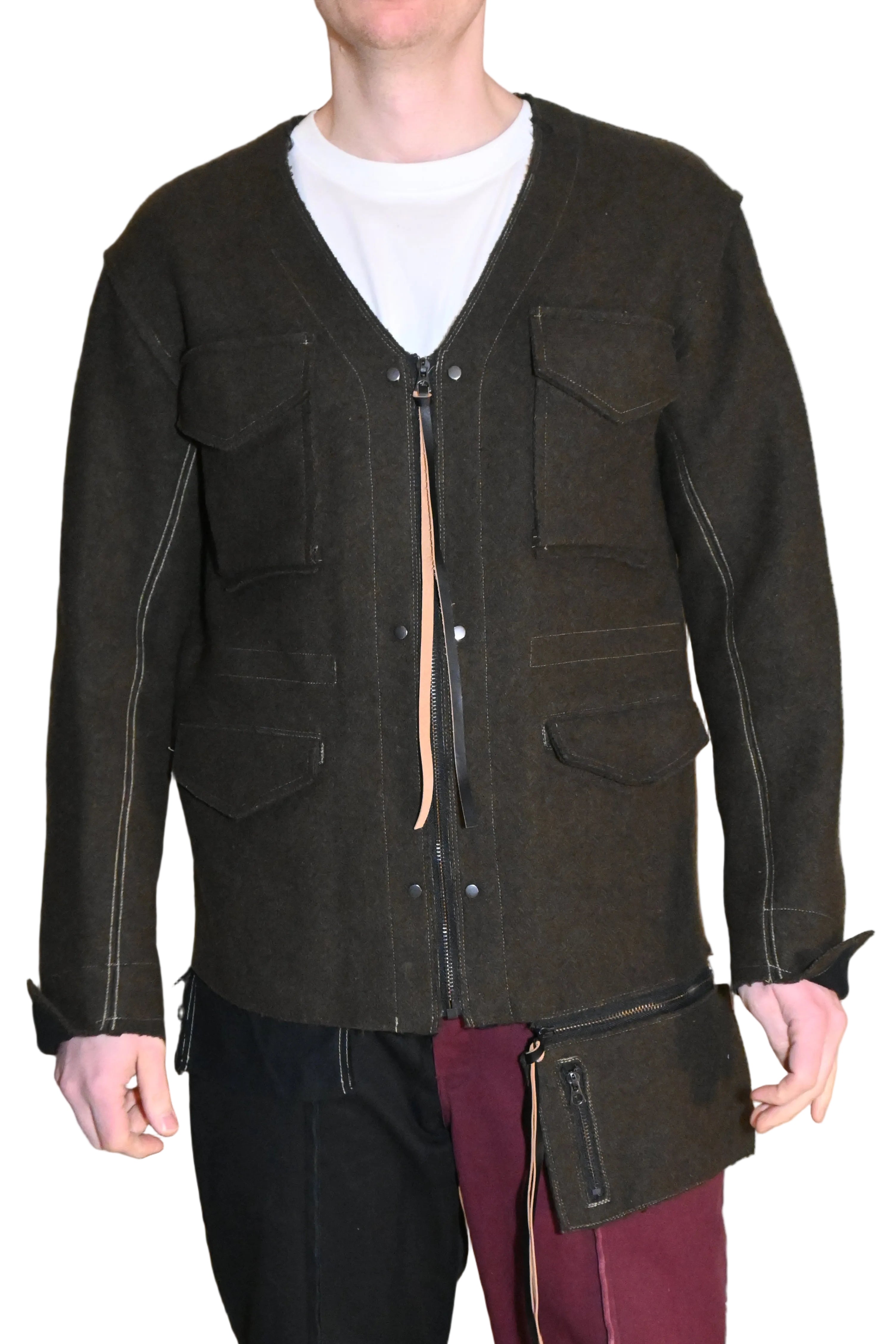 MINUS Green Wool Jacket – Made in Japan