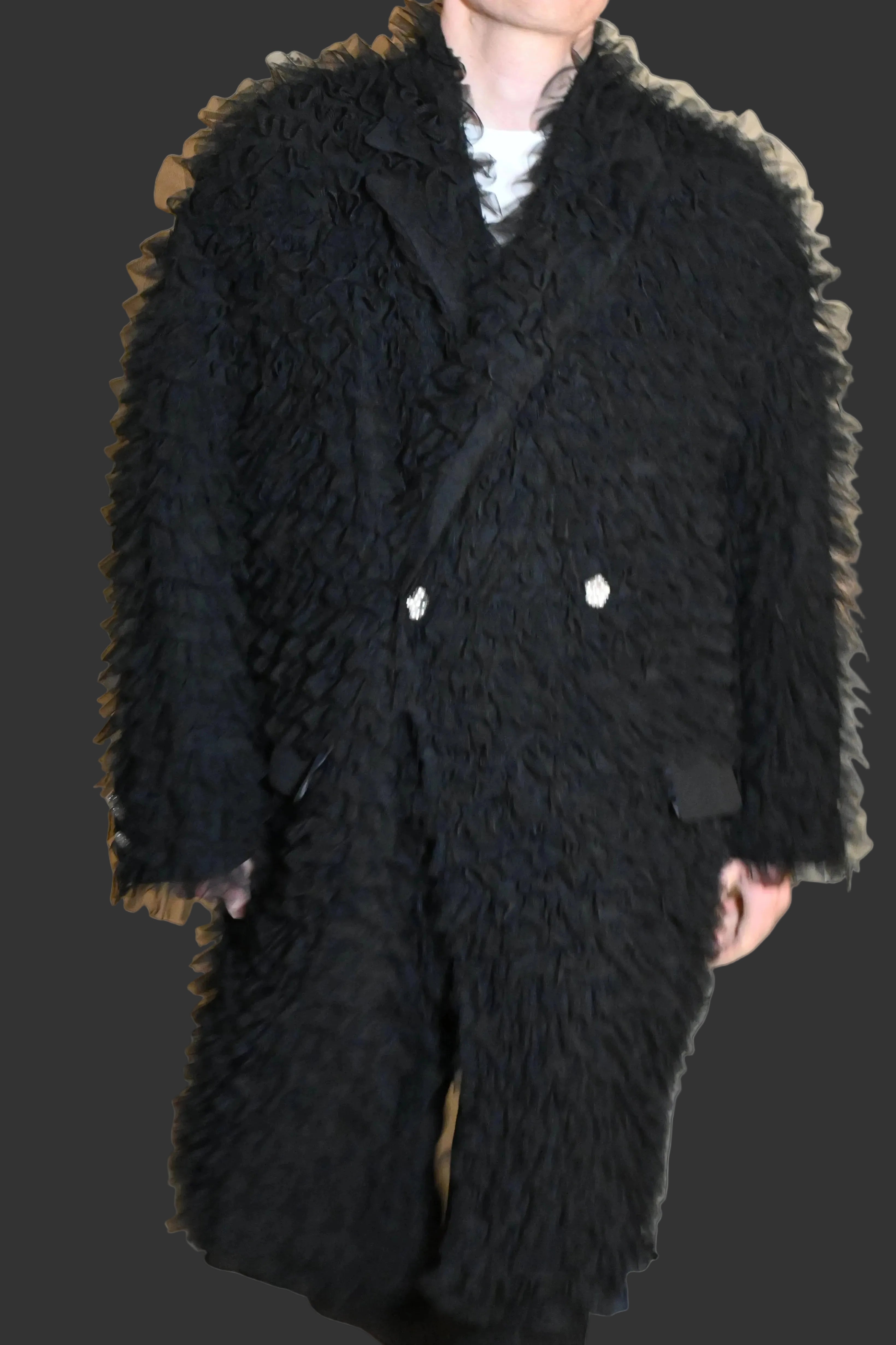 el conductorH Avant-Garde Tulle Coat