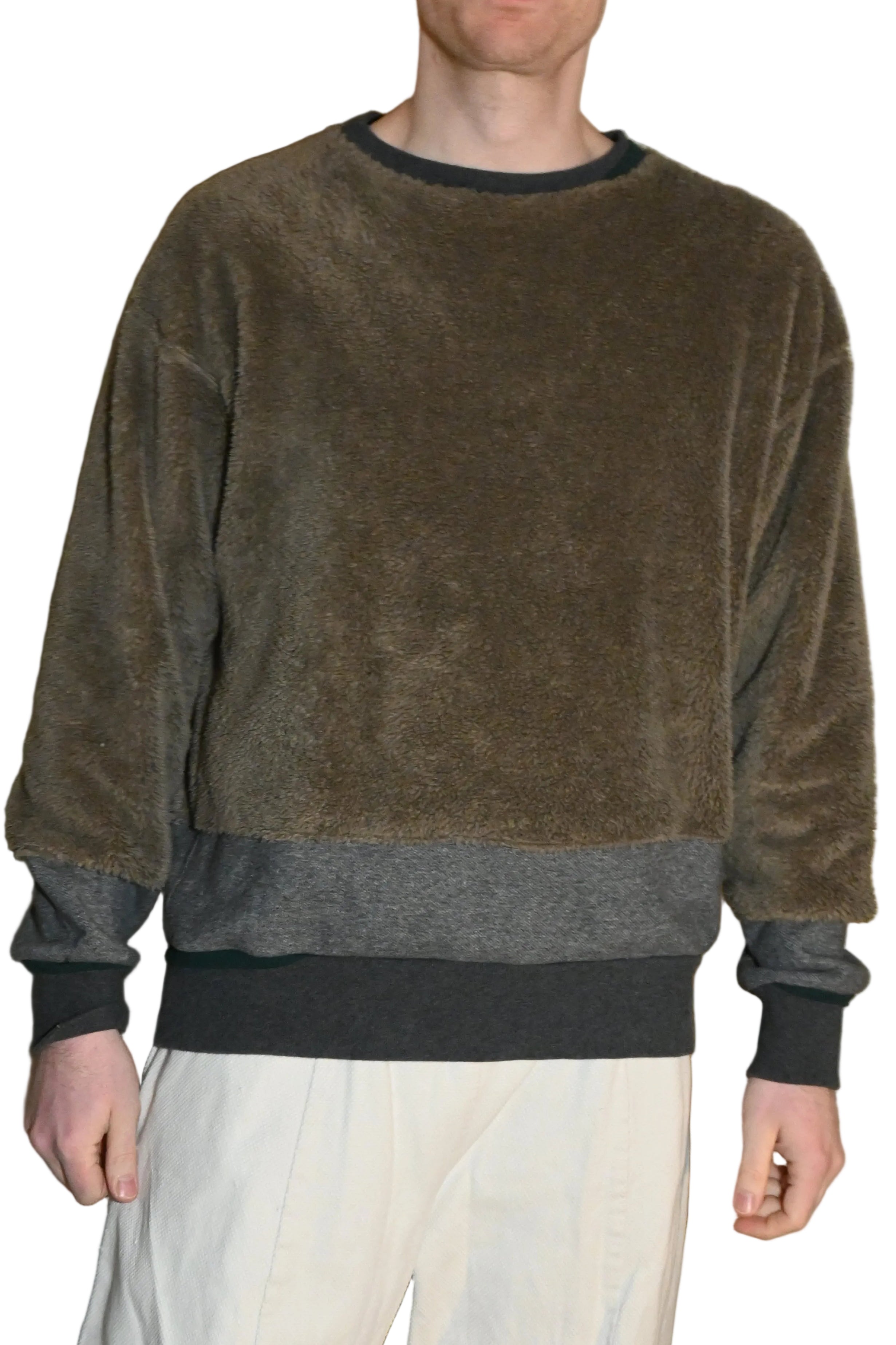 MEA GRATIA Tokyo Fuzzy Sweatshirt – Made in Japan (Size 2)