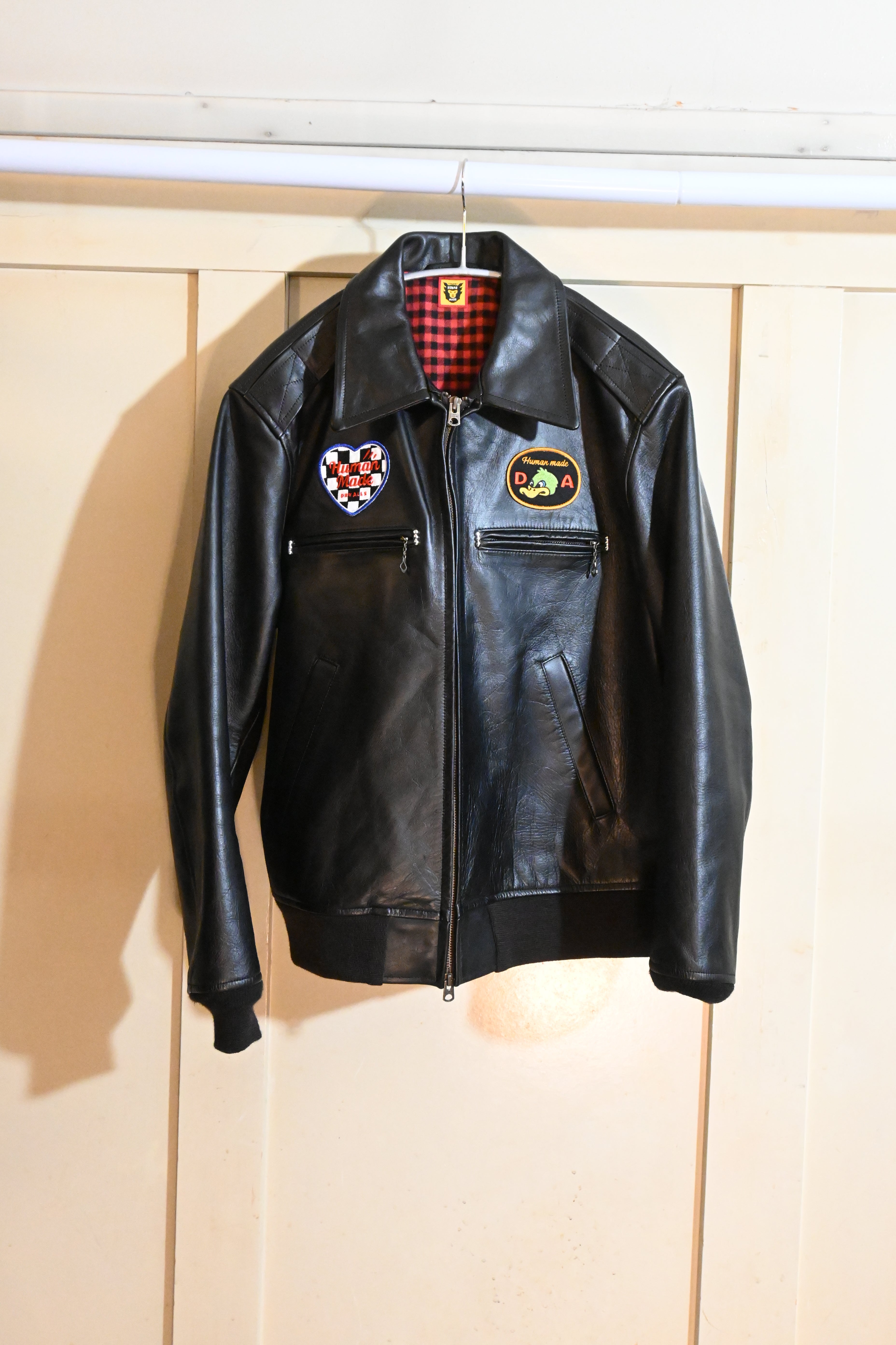 Human Made Leather Jacket – Cowhide / Horsehide (Size L)