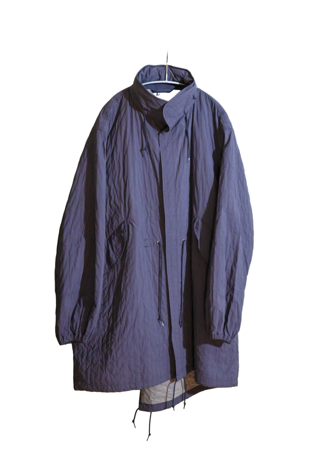 YOKE Purple Coat – Japanese Designer Outerwear (Size 1)