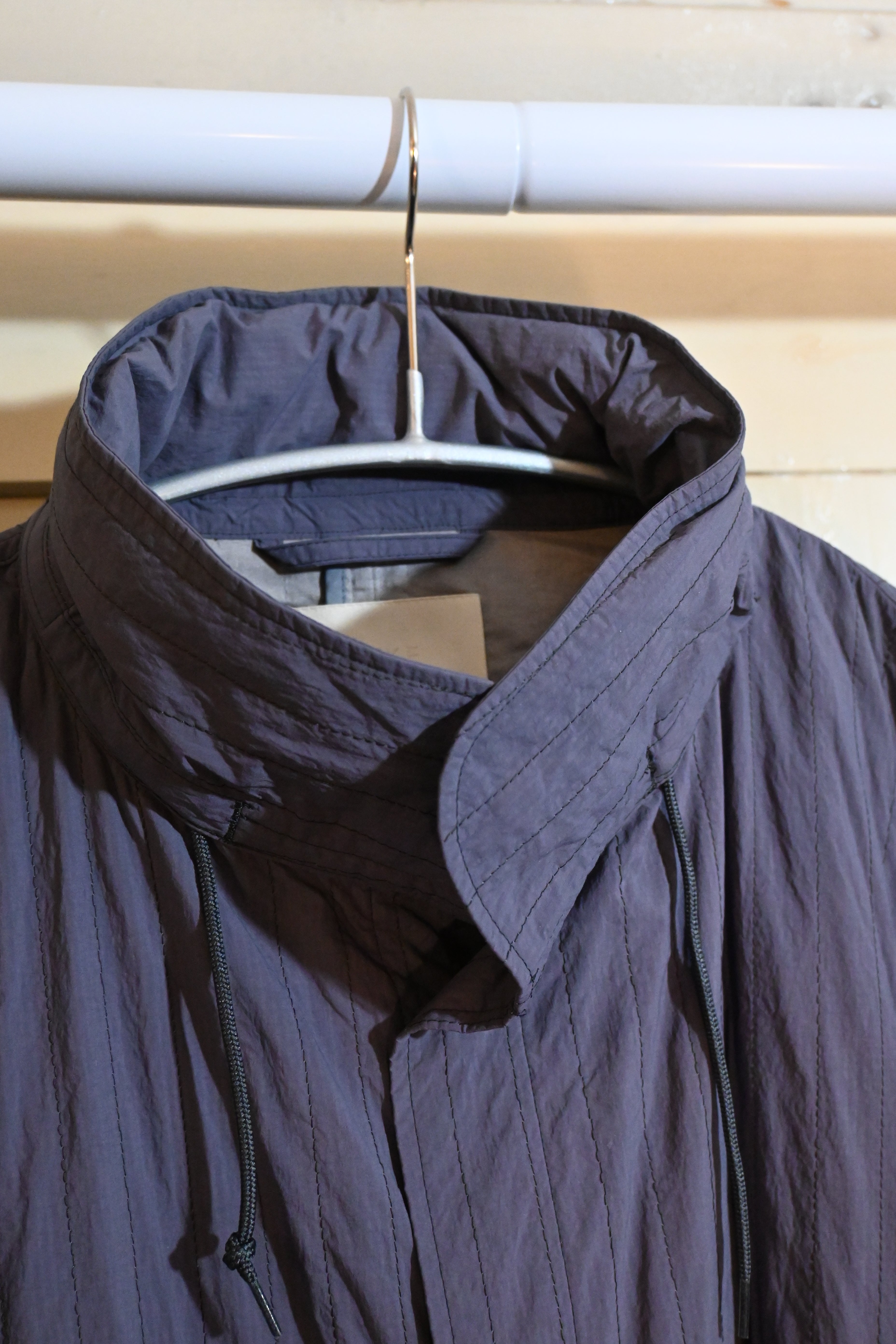 YOKE Purple Coat – Japanese Designer Outerwear (Size 1)