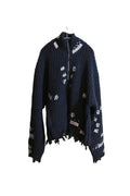 doublet Wool Knit Cardigan – Embroidered (Free Size)