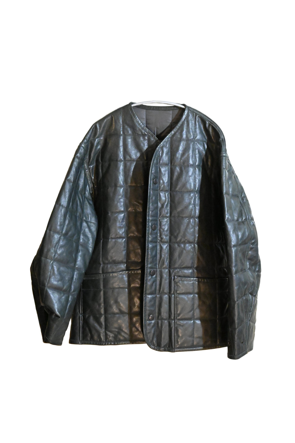 YOKE Reversible Sheep Leather Jacket – Black (Size 3)