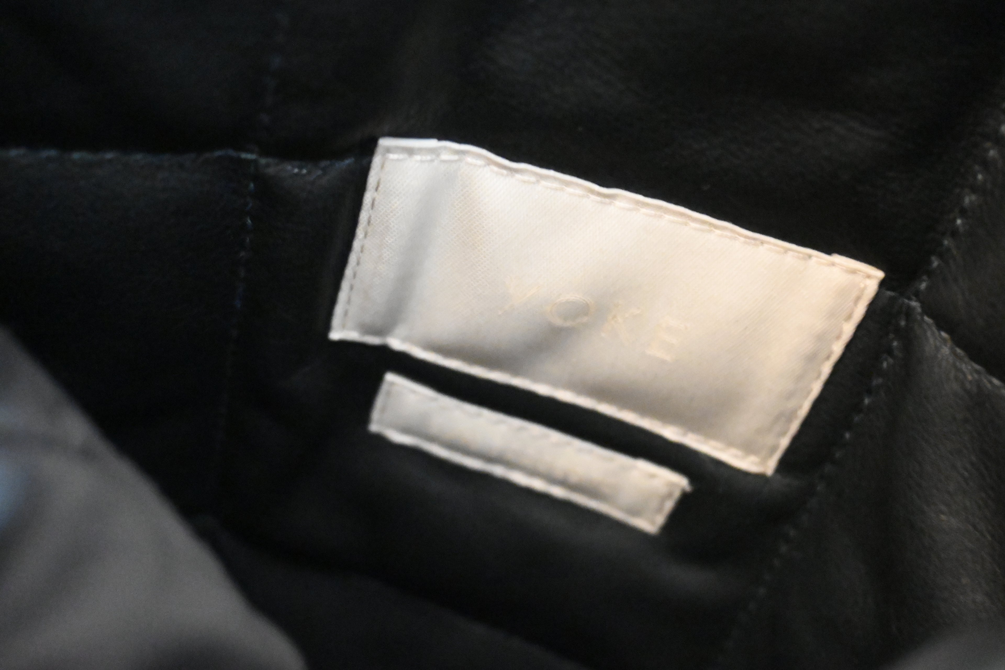 YOKE Reversible Sheep Leather Jacket – Black (Size 3)