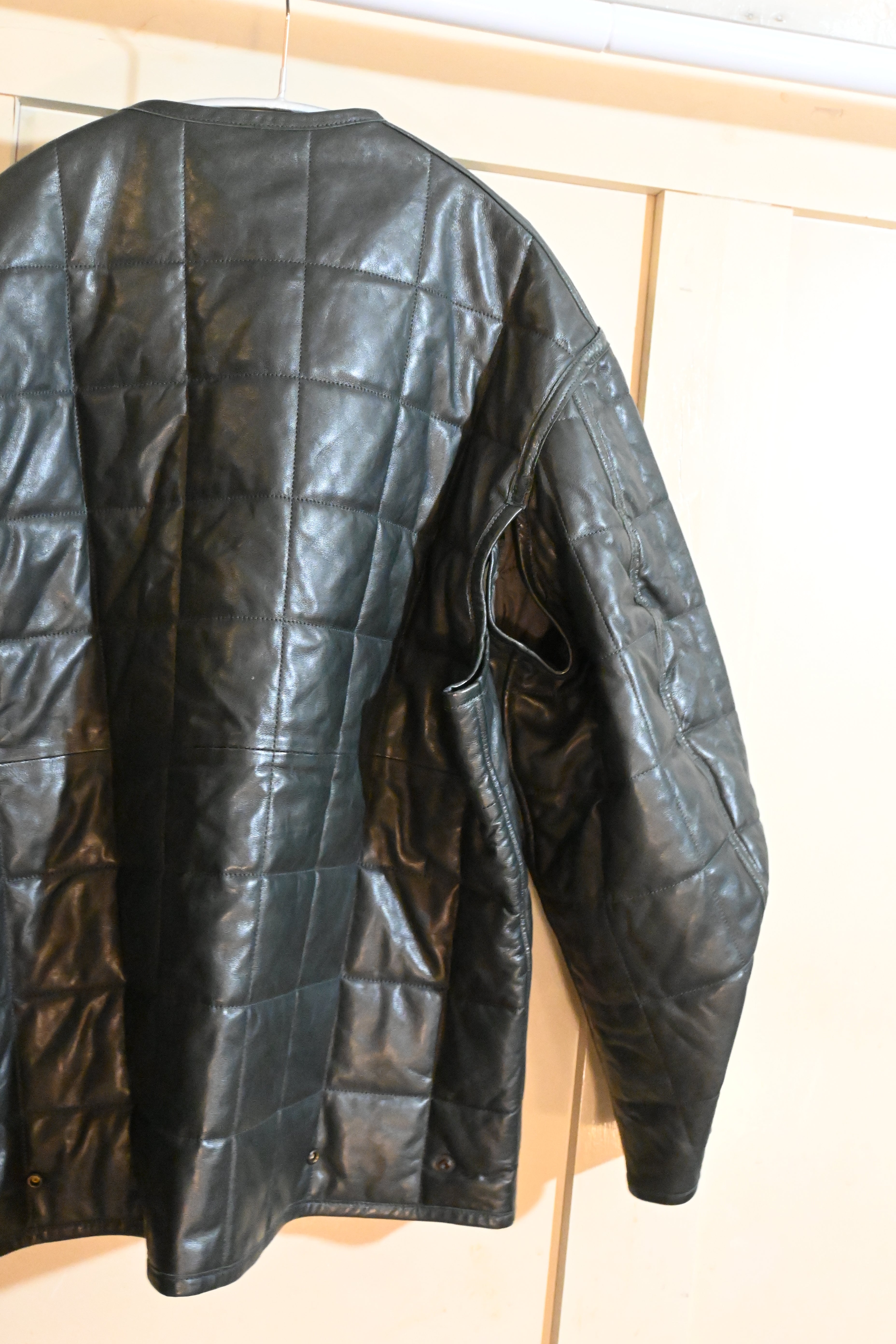 YOKE Reversible Sheep Leather Jacket – Black (Size 3)