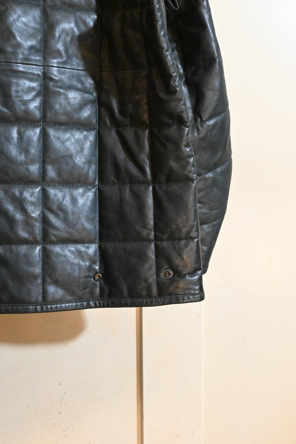 YOKE Reversible Sheep Leather Jacket – Black (Size 3)