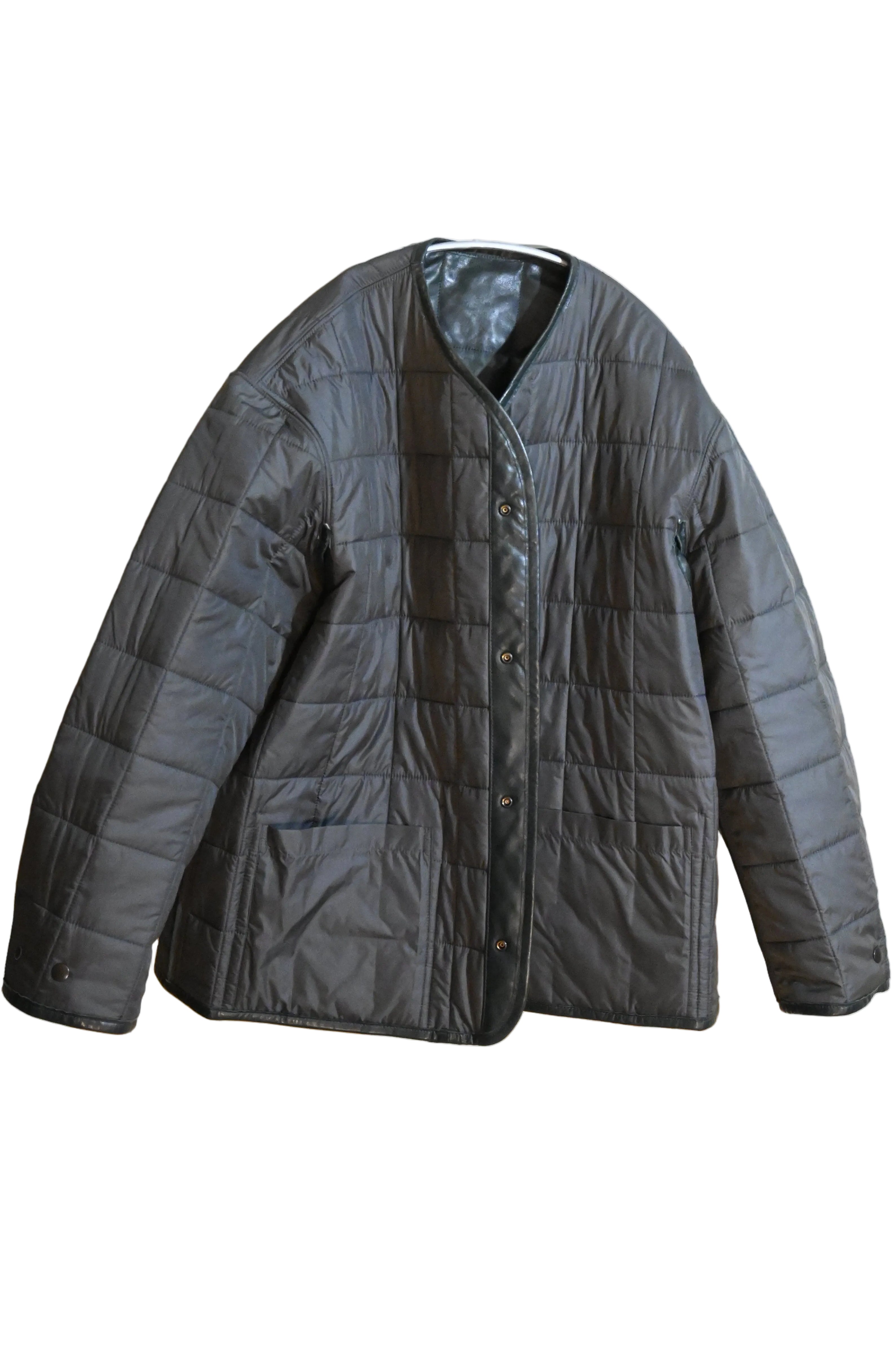 YOKE Reversible Sheep Leather Jacket – Black (Size 3)