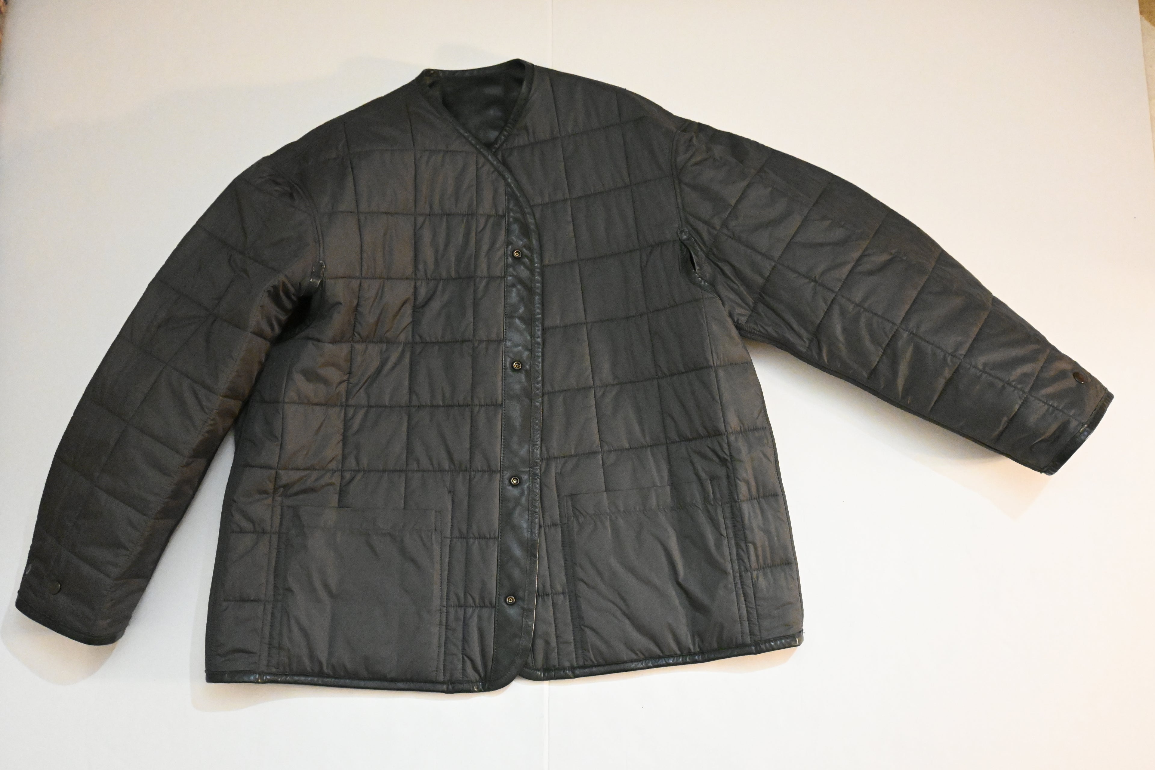 YOKE Reversible Sheep Leather Jacket – Black (Size 3)