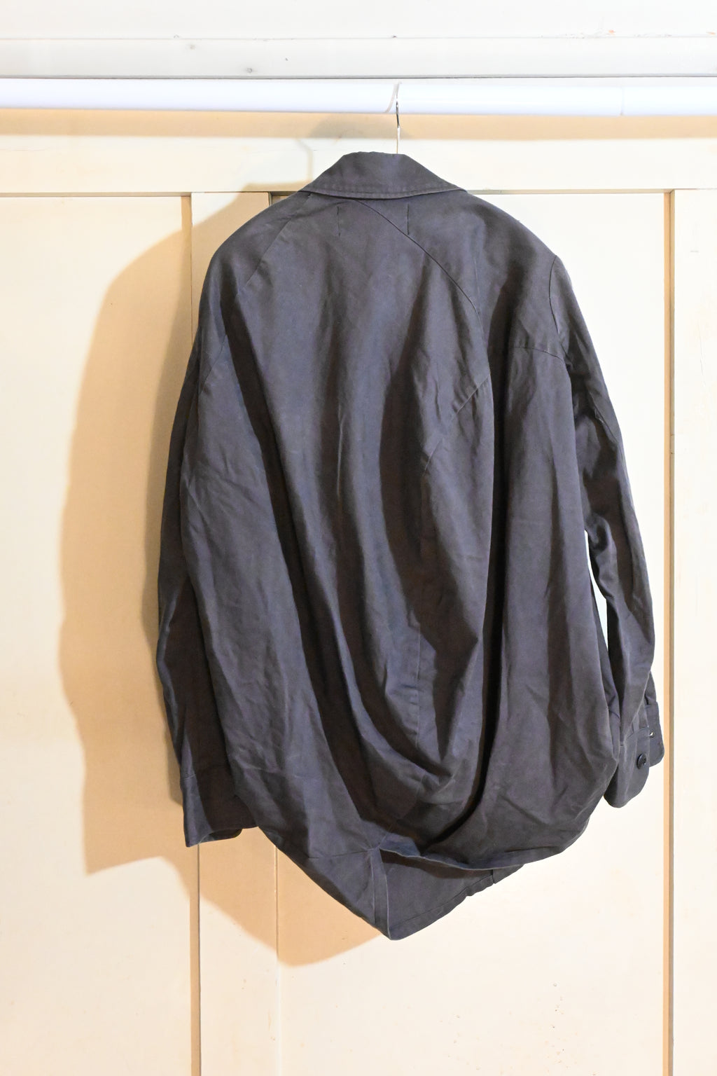 Anseason Anrealage Grey Asymmetrical Shirt – Made in Japan (Size 46)