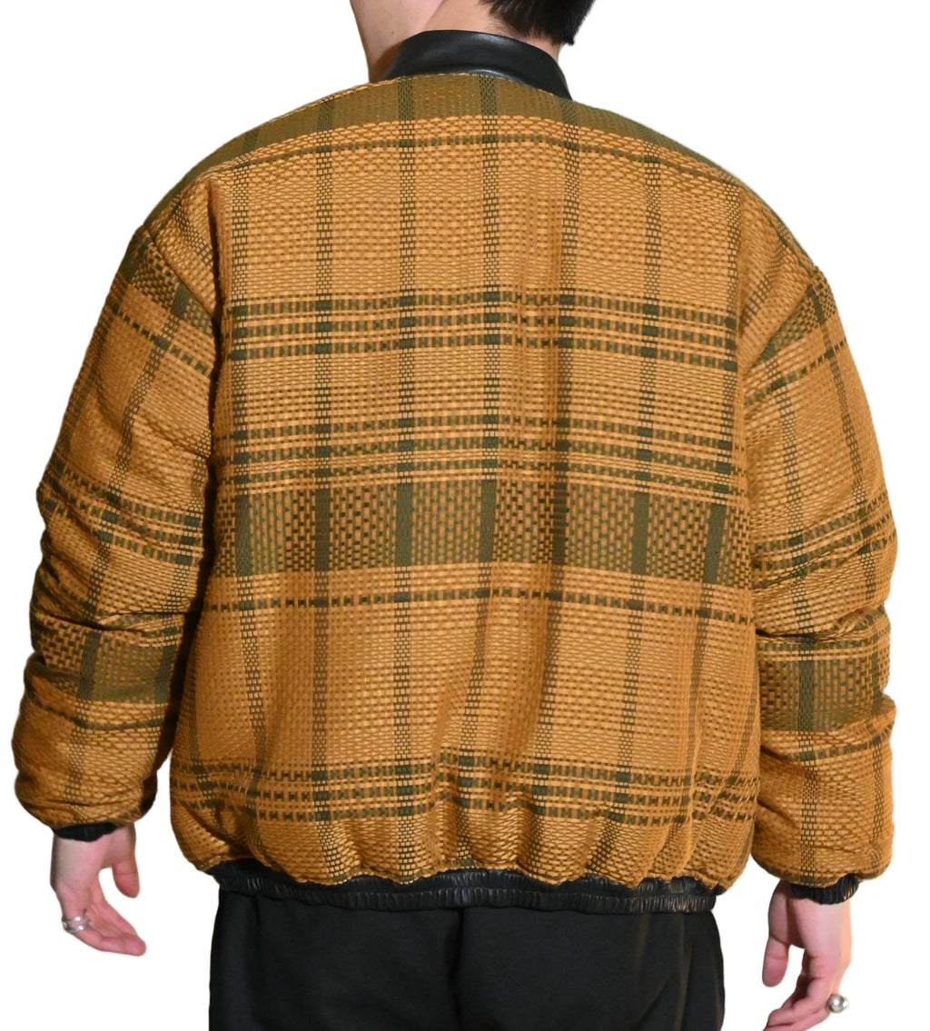 KIMMY Check Bomber Jacket – Made in Japan (Size M)
