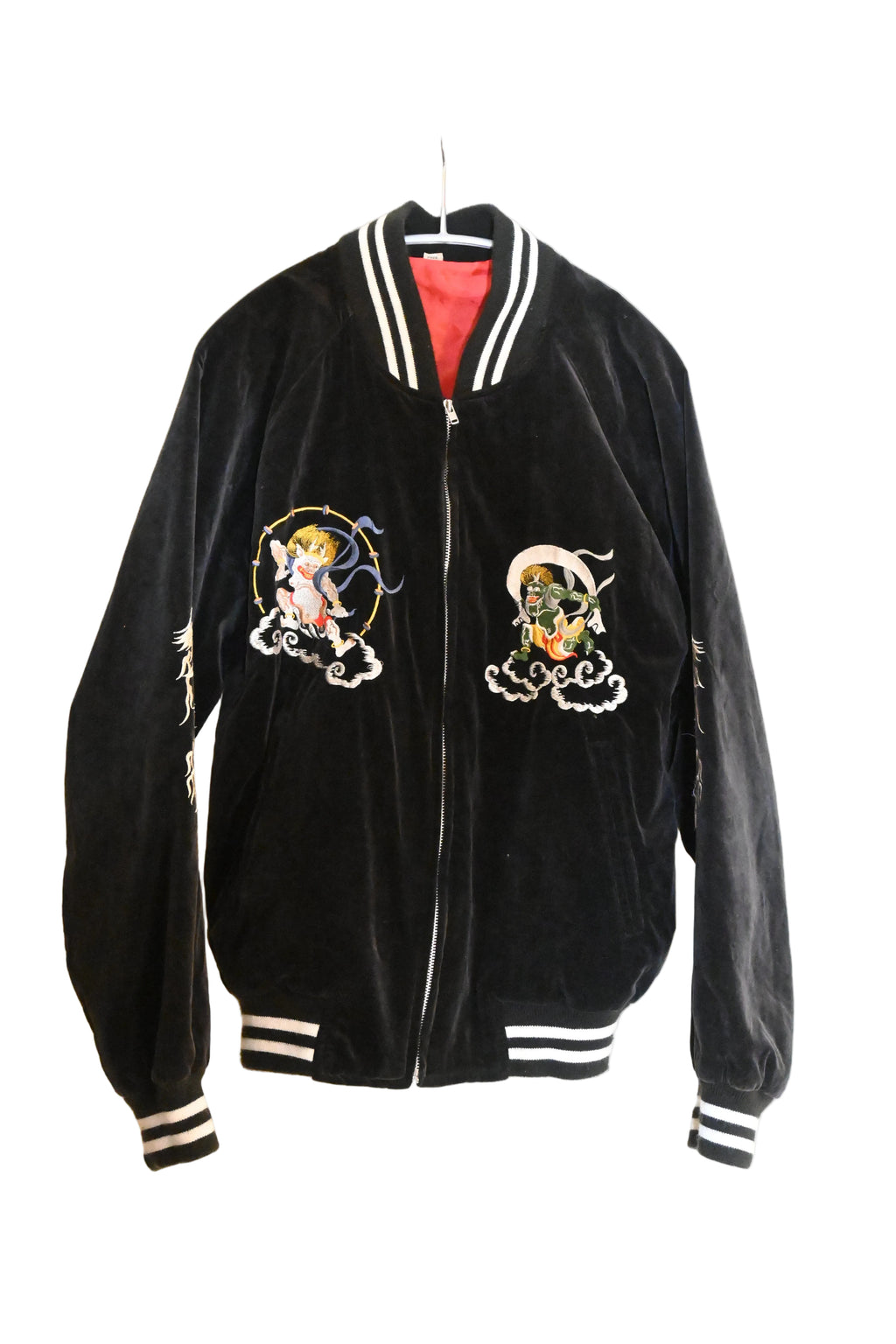 YAMAKO Fujin & Raijin Sukajan Jacket – Made in Japan (Free Size)
