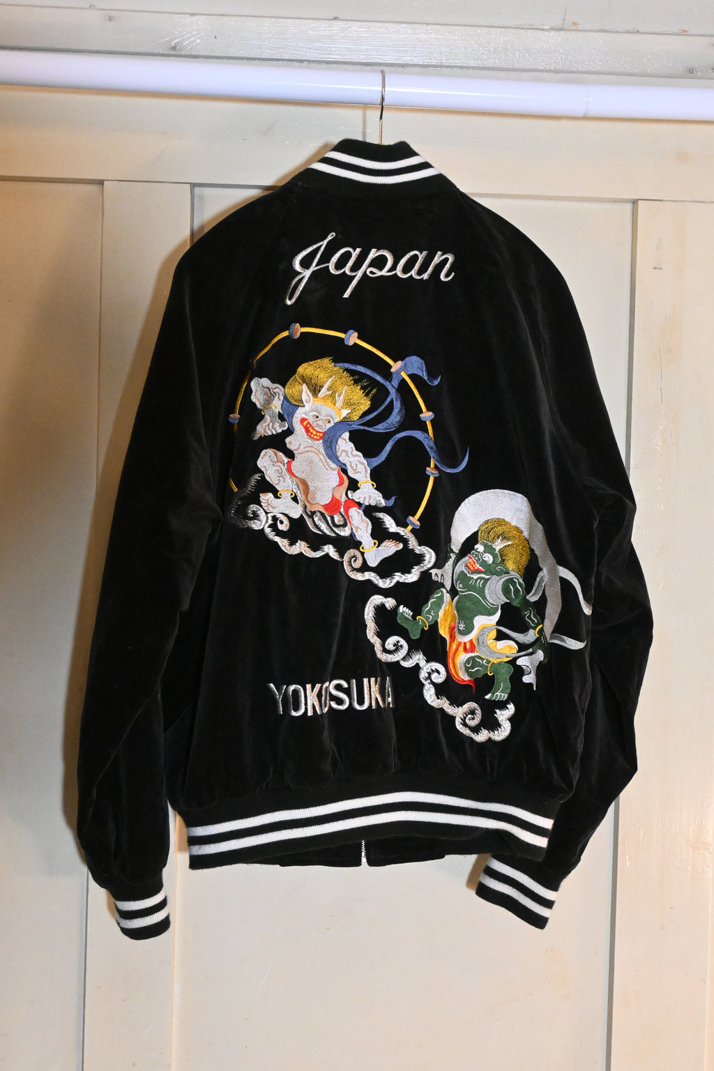 YAMAKO Fujin & Raijin Sukajan Jacket – Made in Japan (Free Size)