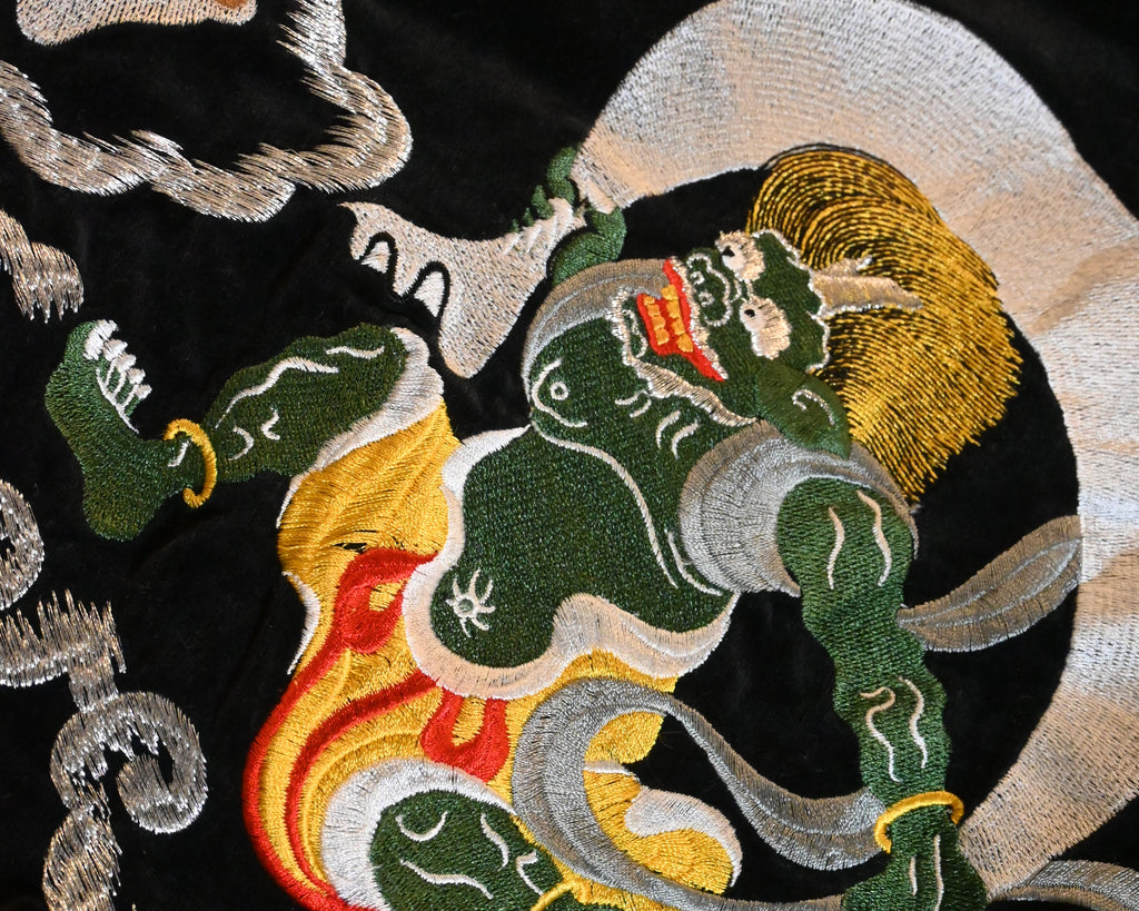 YAMAKO Fujin & Raijin Sukajan Jacket – Made in Japan (Free Size)