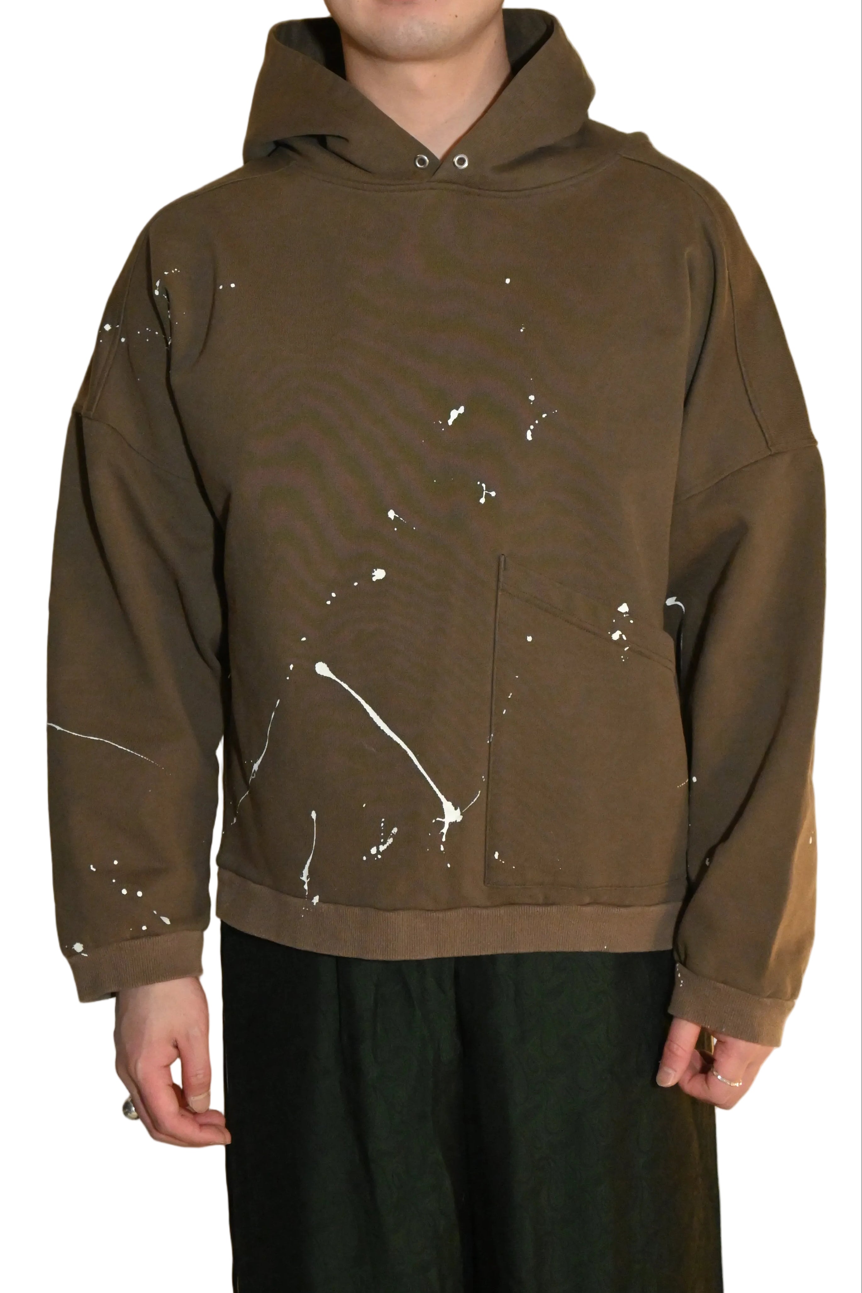 SYUMAN Paint Splatter Hoodie – Made in Japan (Size 2)