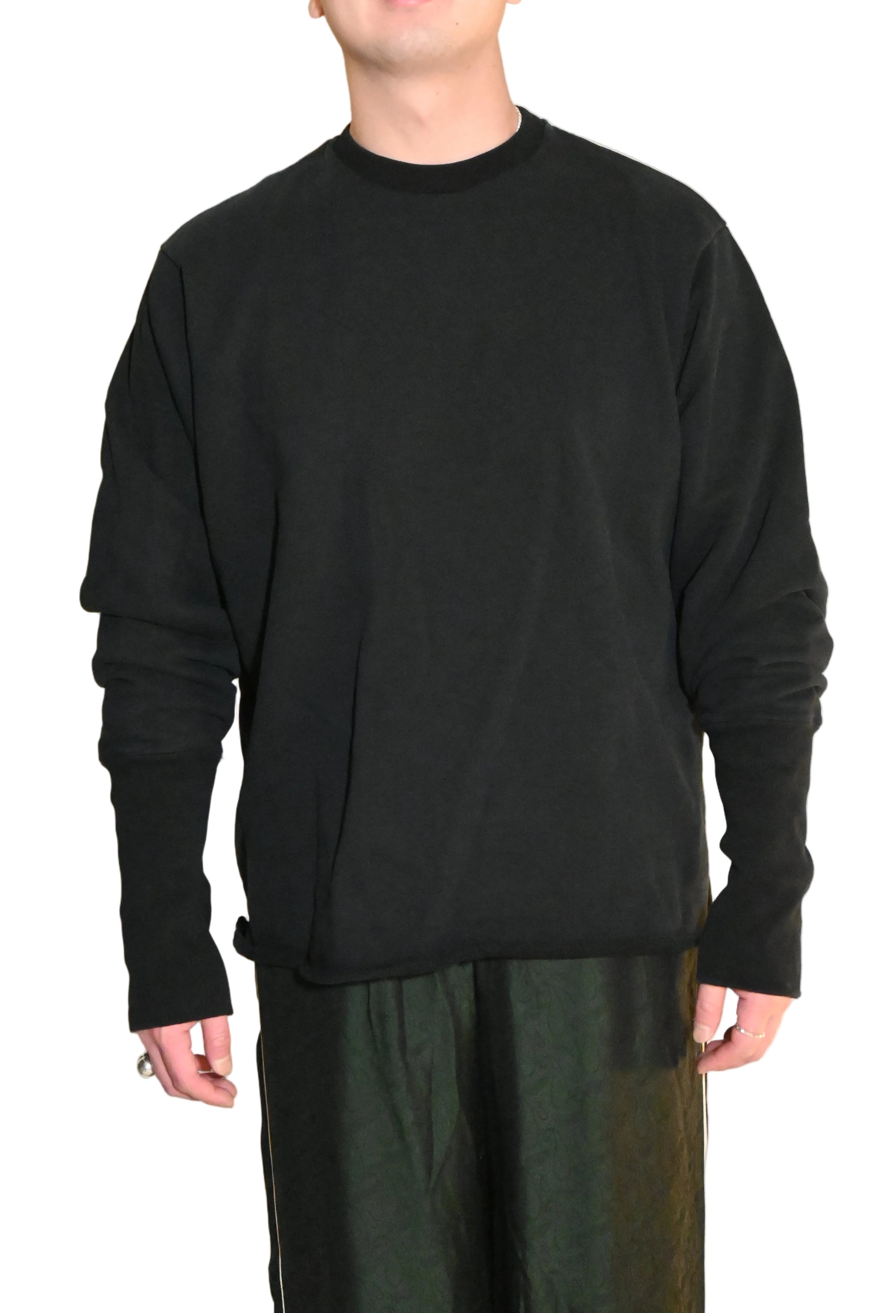 CHRISTIAN DADA - CHRISTIAN DADA スウェット Christian Dada Extended Sleeve Sweatshirt – Made in Japan (Size 46