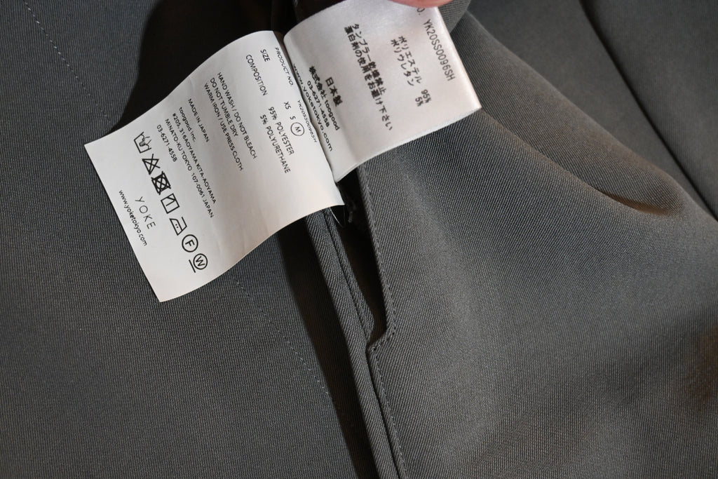 YOKE Tailored Set-Up Suit – Blazer & Pants Grey (Size M)