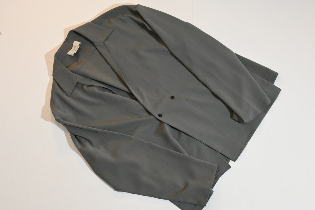 YOKE Tailored Set-Up Suit – Blazer & Pants Grey (Size M)