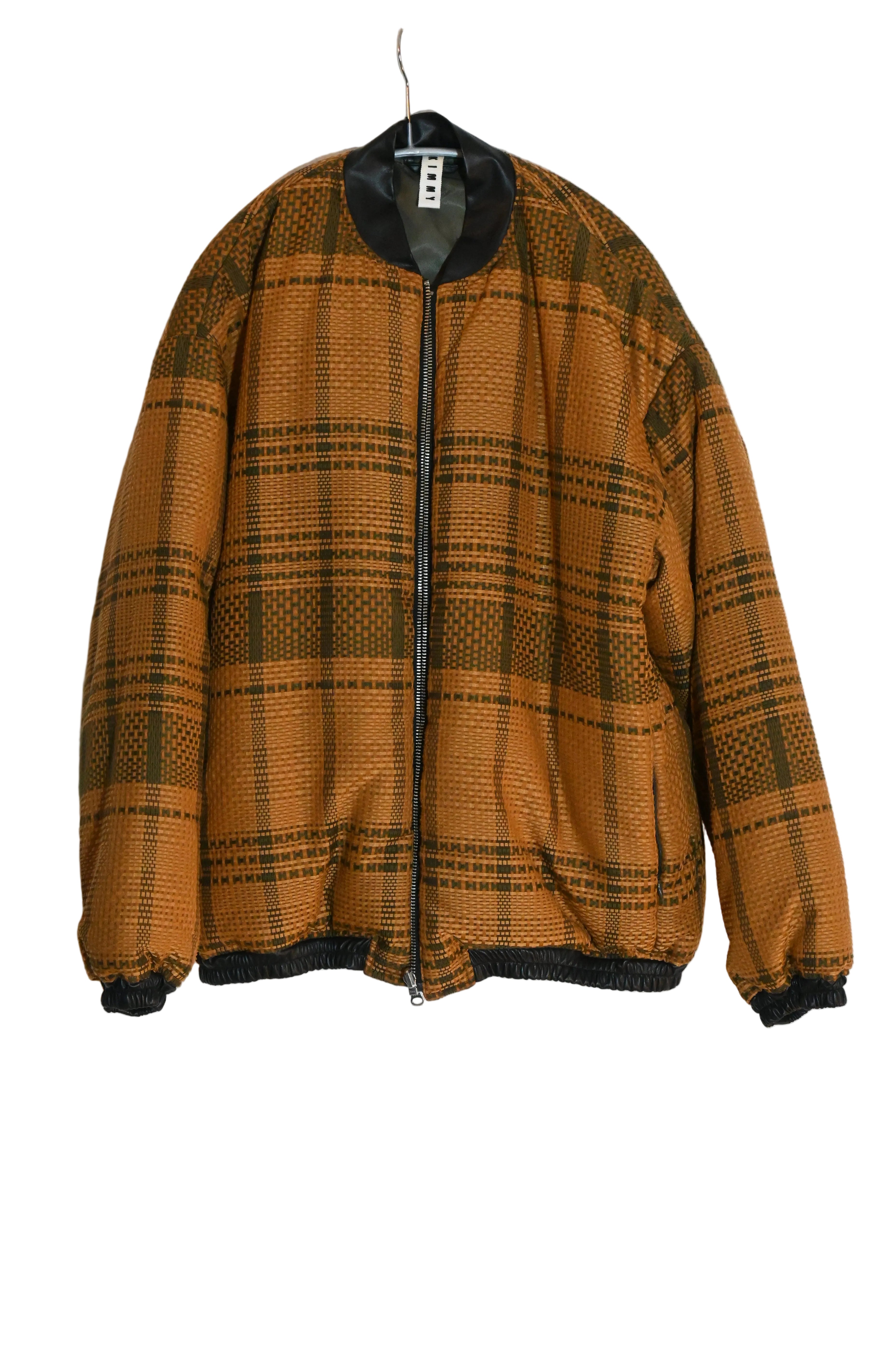 KIMMY Check Bomber Jacket – Made in Japan (Size M)