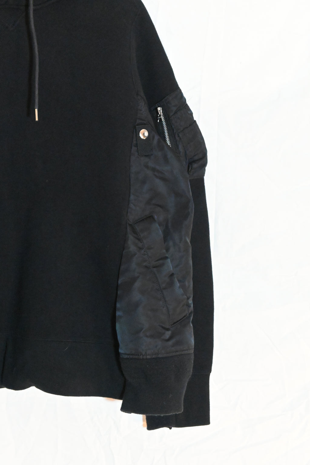 sacai Sponge Hoodie – Hybrid Design (Size 2)