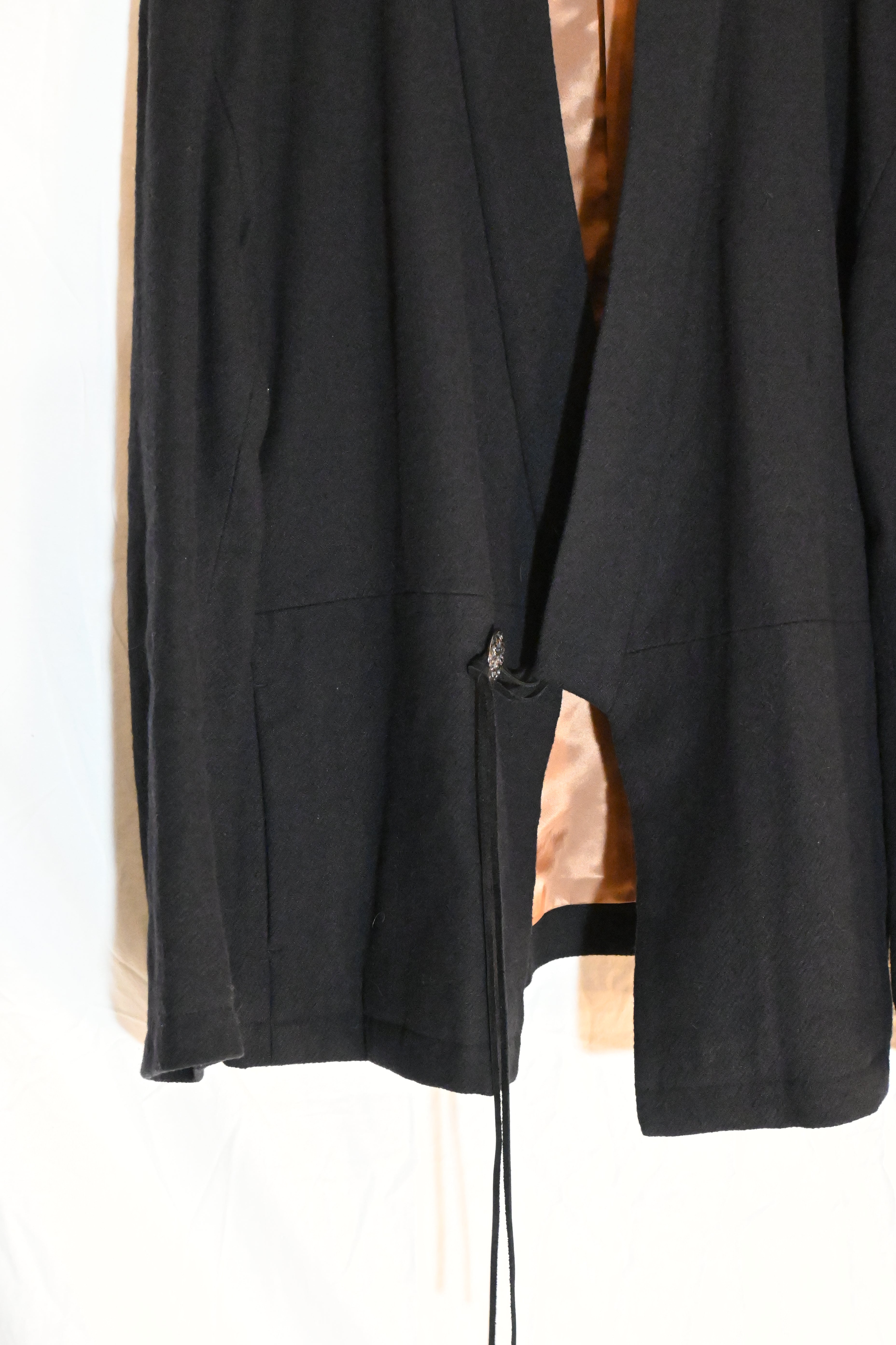 AZUMA Haori Jacket – Linen Wool Cashmere Blend