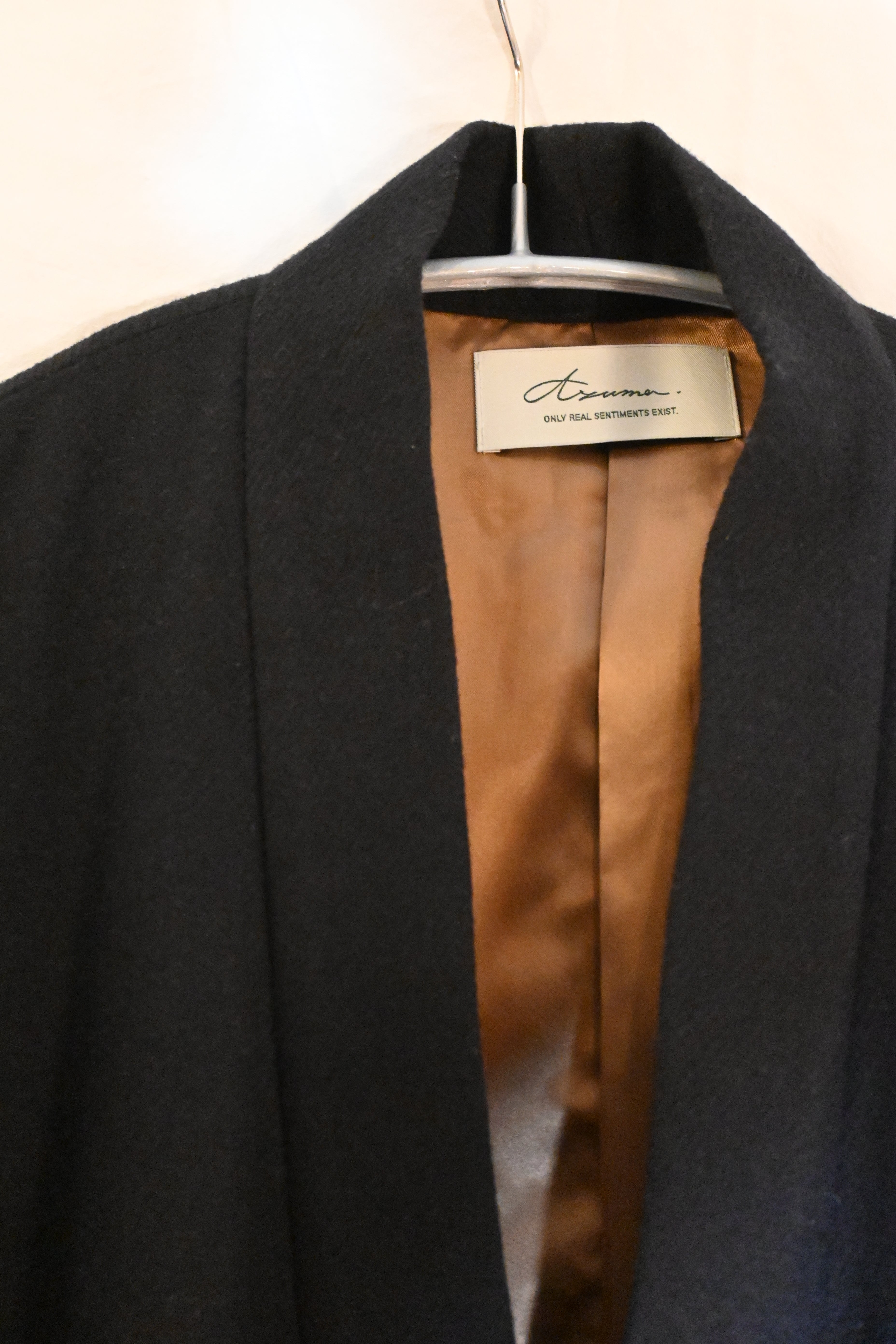 AZUMA Haori Jacket – Linen Wool Cashmere Blend