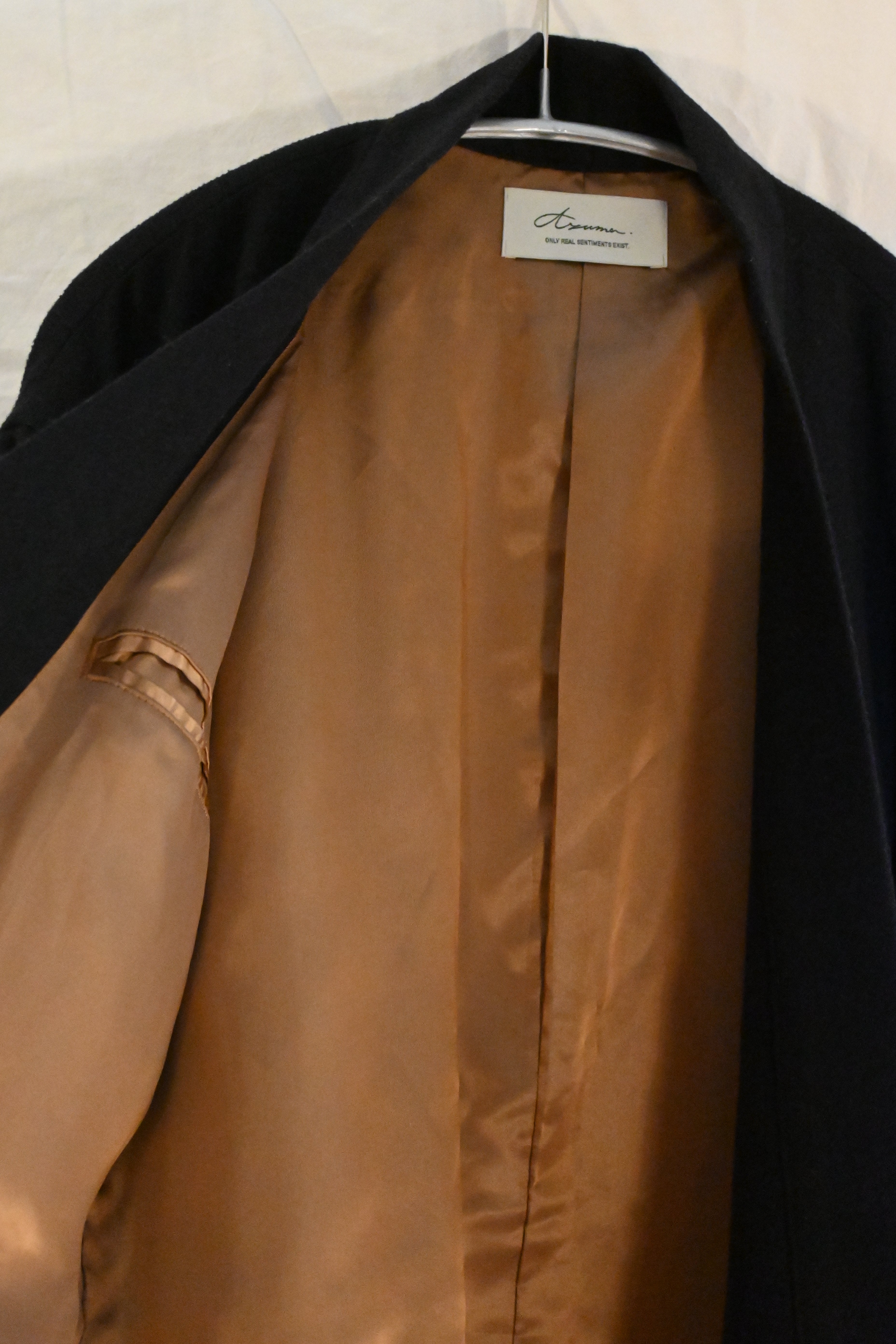 AZUMA Haori Jacket – Linen Wool Cashmere Blend