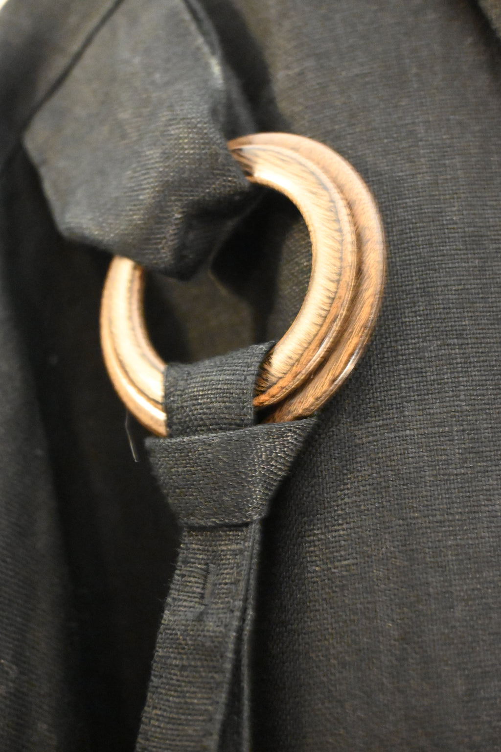 SOSHI OTSUKI Linen Jacket – Navy (Size 46)