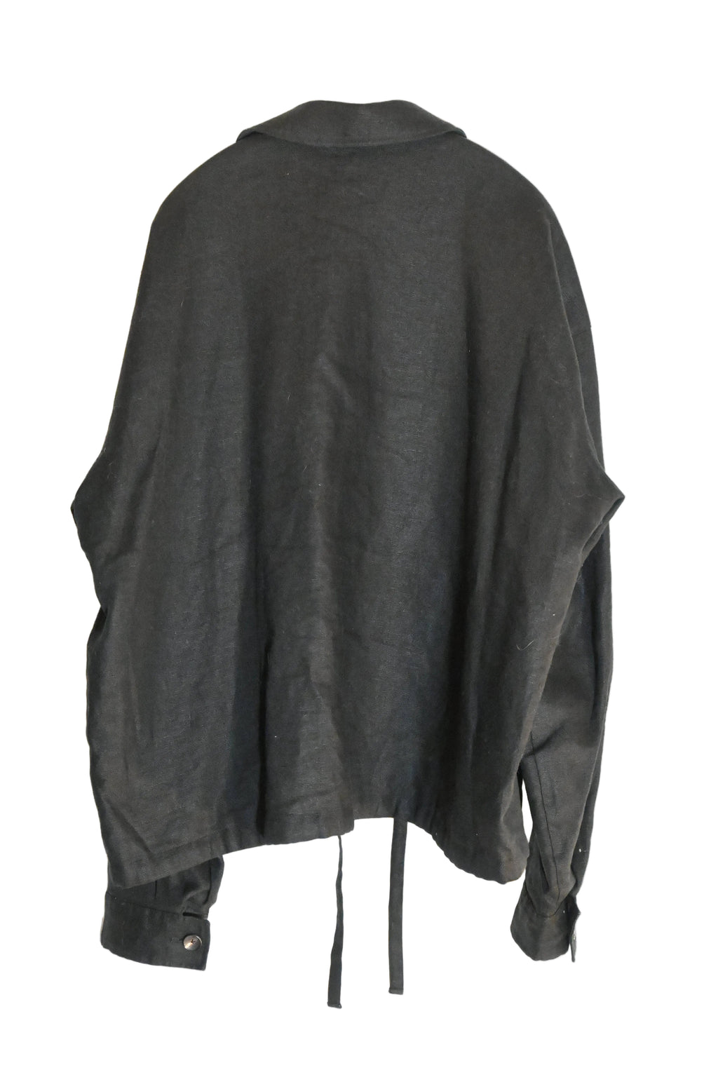 SOSHI OTSUKI Linen Jacket – Navy (Size 46)