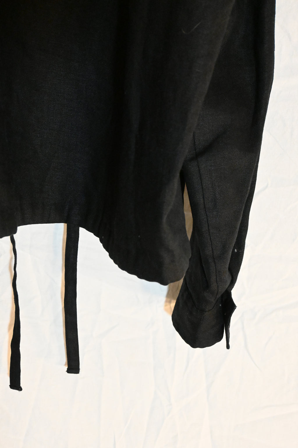 SOSHI OTSUKI Linen Jacket – Navy (Size 46)