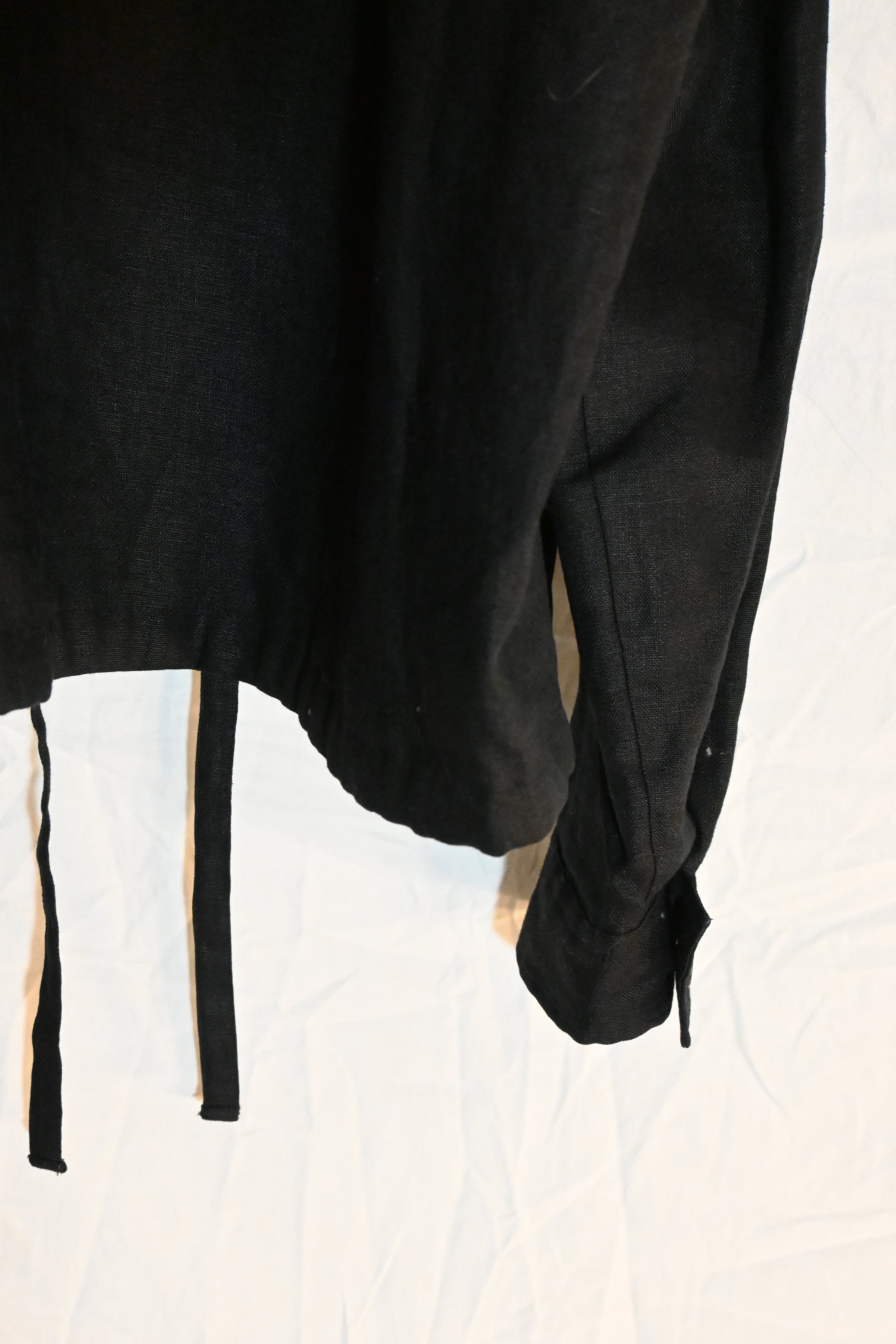 SOSHI OTSUKI Linen Jacket – Navy (Size 46)