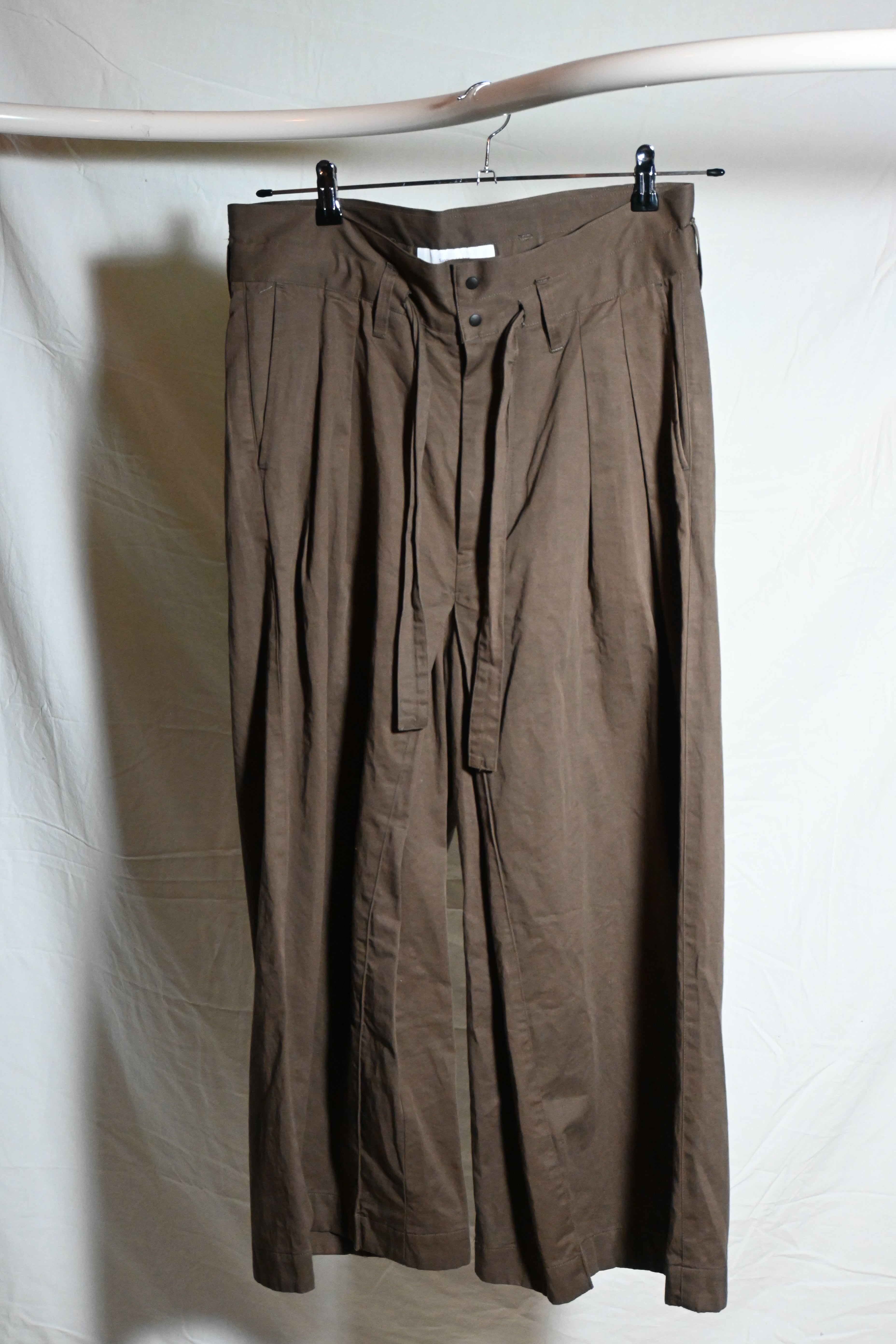 Sasquatchfabrix. Hakama Pants – Cotton Linen Wide Trousers Made in Japan