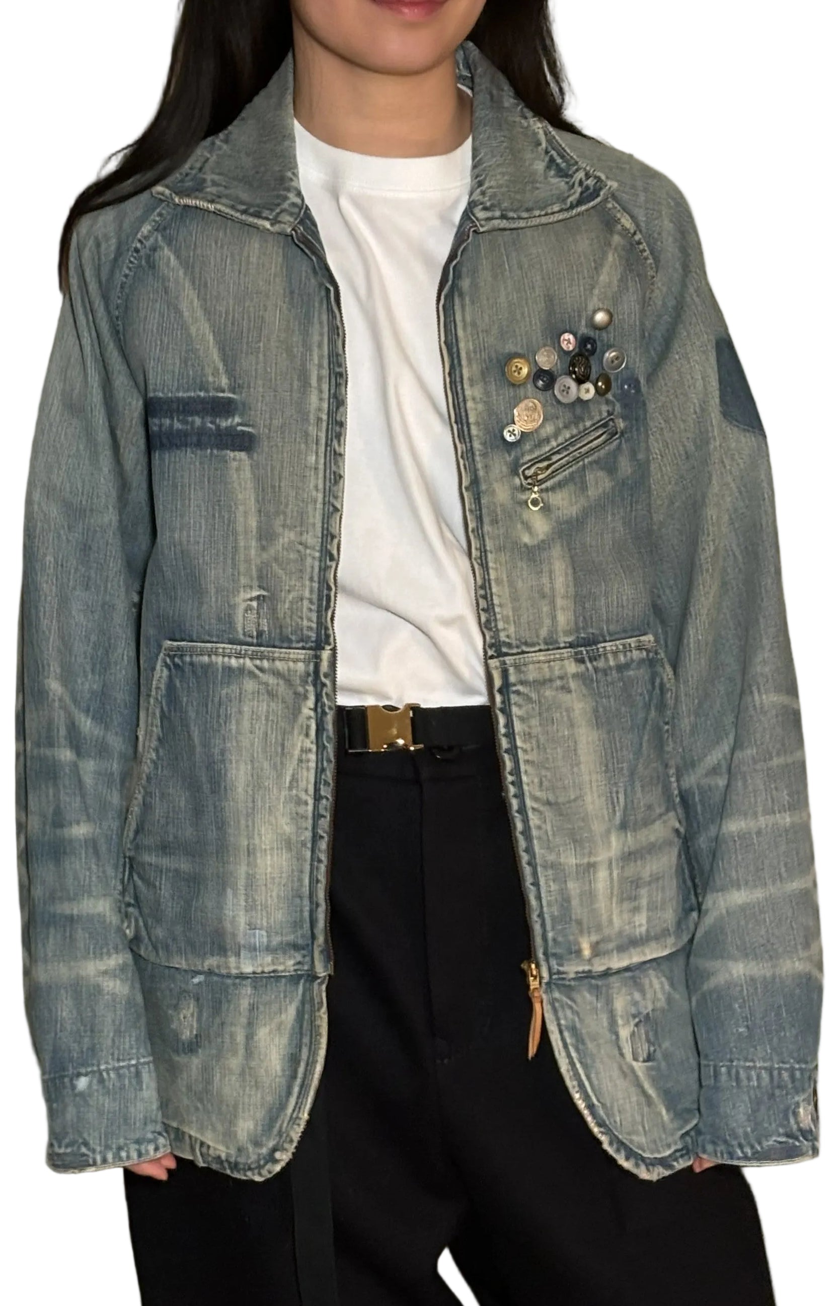 KAPITAL Denim Jacket – Made in Japan (Size 1)